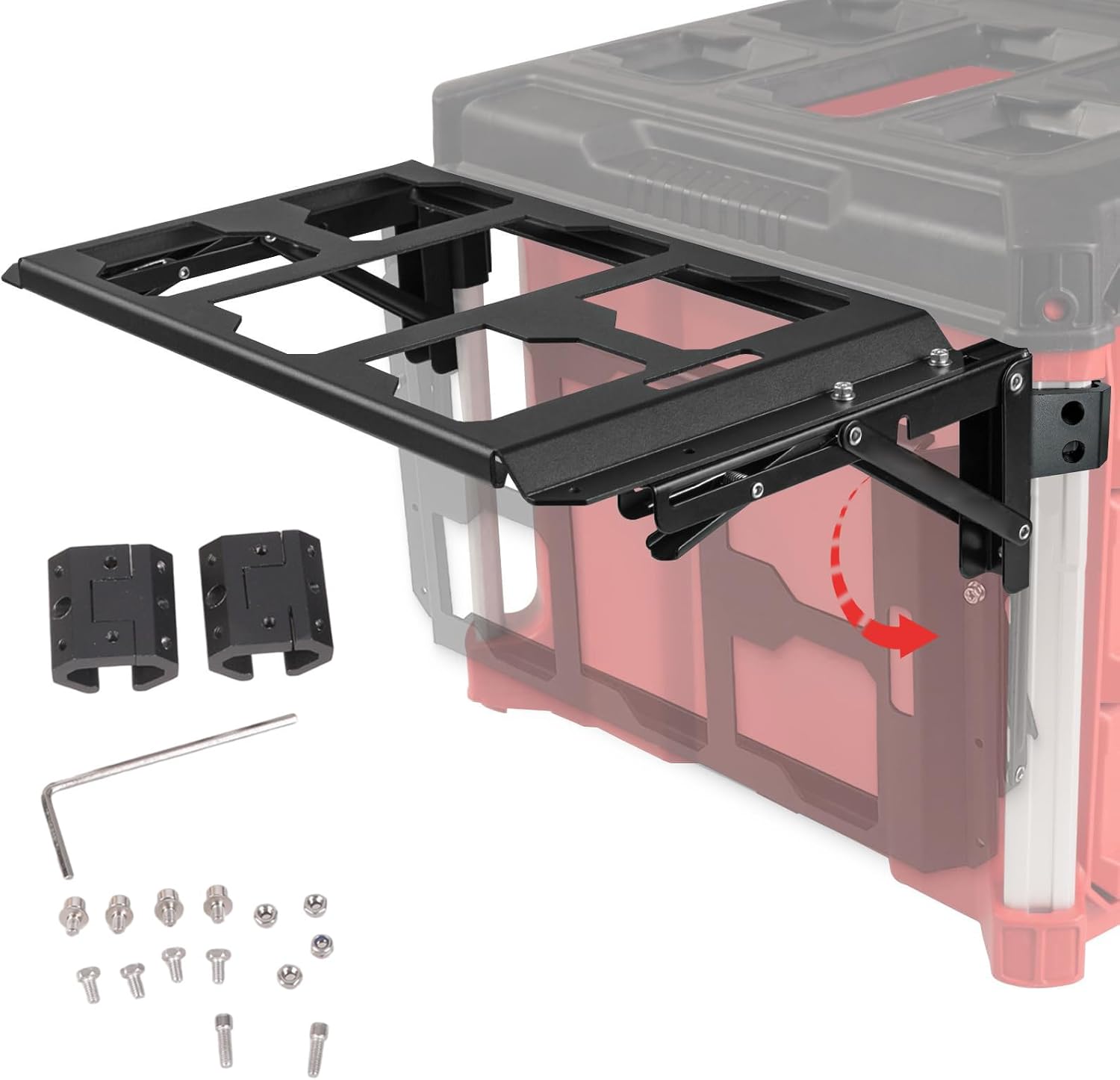  Plate-forme De Travail Compacte Pour Boîtes à Outils Personnalisables Fabriquée à Partir D'acier Au Carbone Galvanisé Haute Résistance