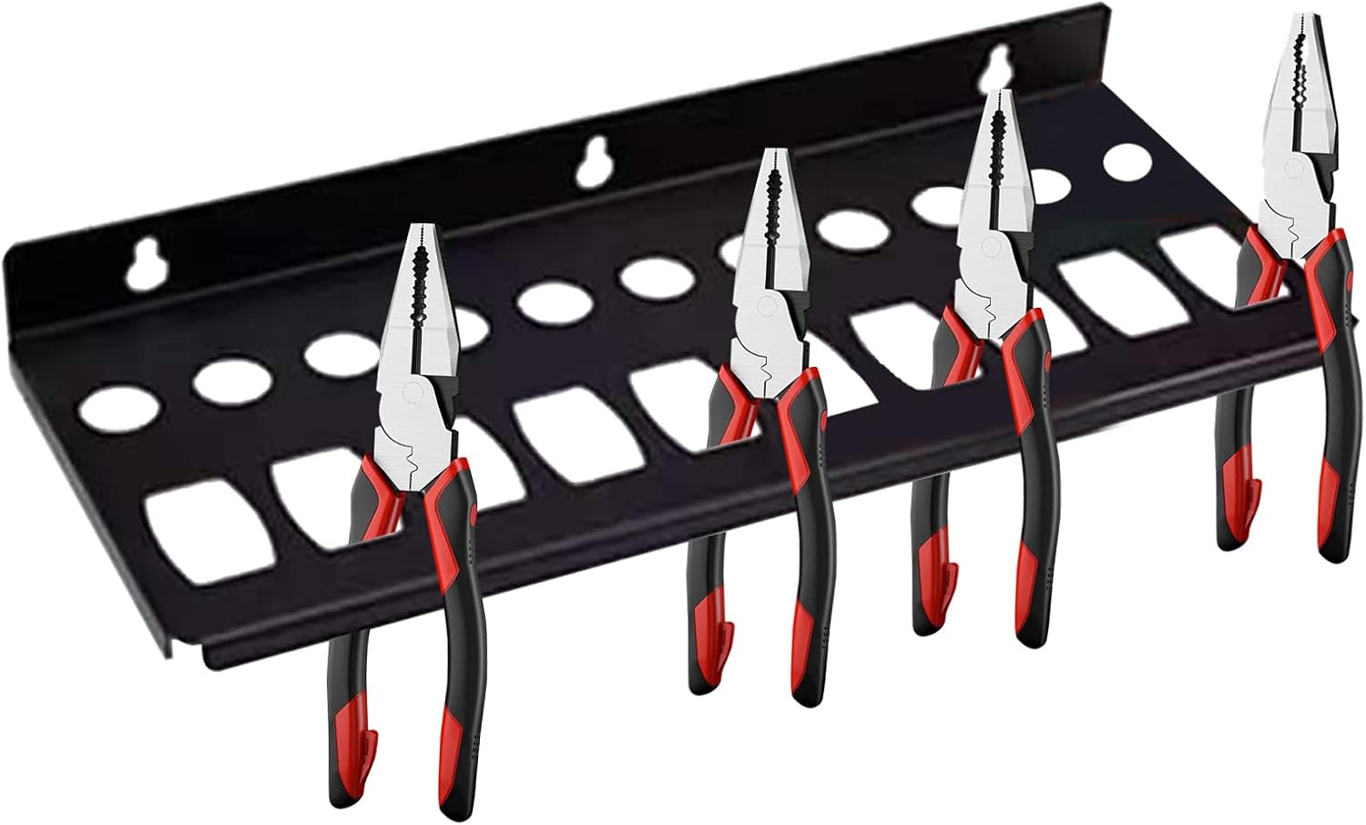 Generisch Organisateur De Tournevis, Robuste, Montage Mural, Pour Garage, Chantier, Outils Ménagers