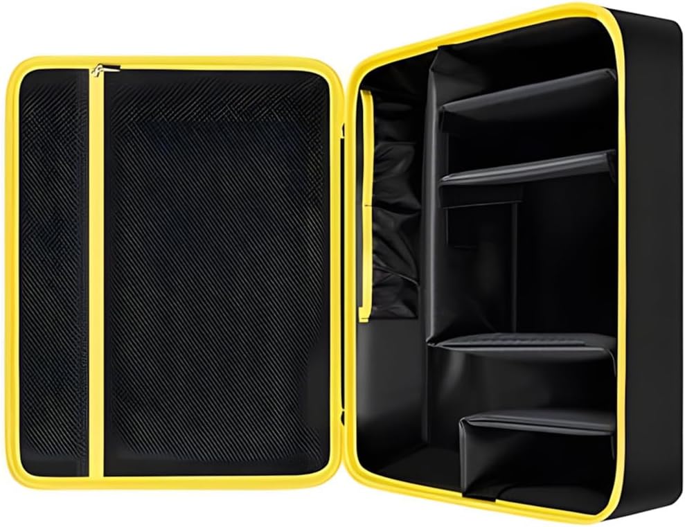  Solution De Rangement Portable Pour Disques Abrasifs Et Pièces D'outils électriques, Cadeaux, Compartiments Renforcés Et Zippés, Moulins Mobiles, Sac De Transport