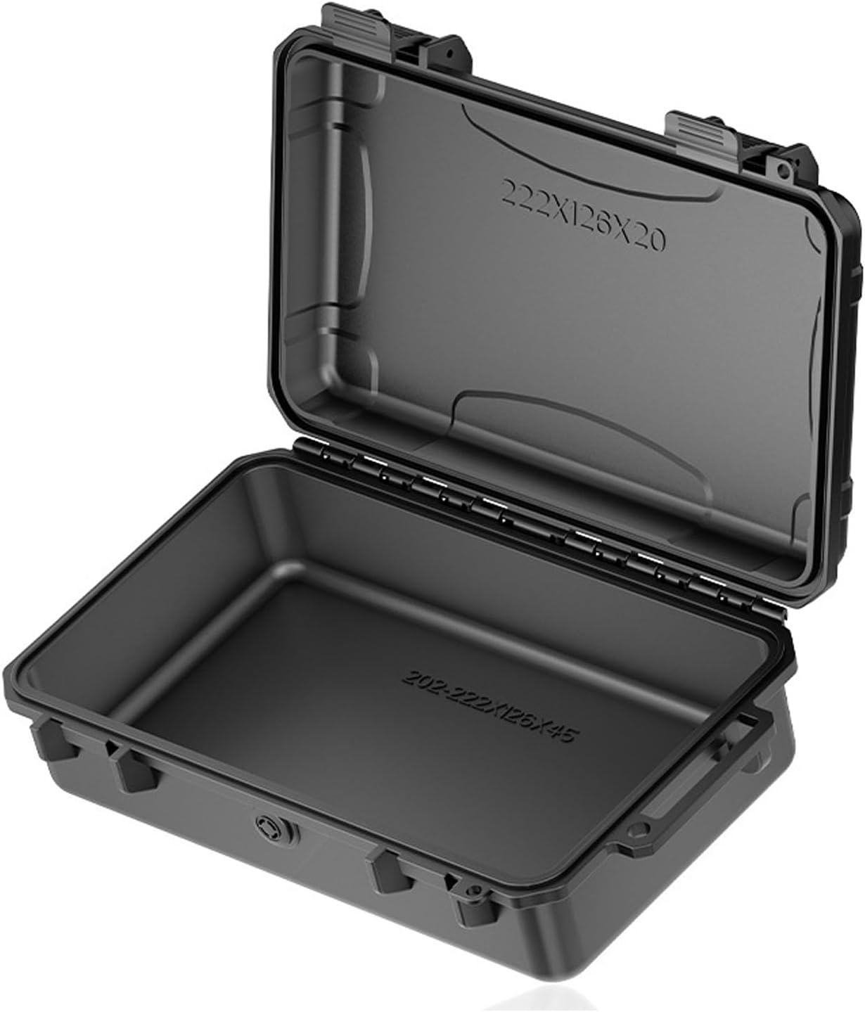  Mallette De Rangement En ABS Résistant Aux Chocs Avec Poignée Ergonomique, Boîte De Pièces De Valise Portable Pour L'organisation Des Outils, Boîte à Outils ABS