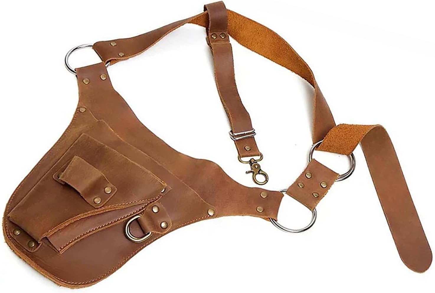  Pochette De Ceinture à Outils Multipoches Sur Un Seul Côté Pour Charpentiers Et Constructeurs, Sac De Ceinture D'électricien Renforcé Pour Homme Et Femme