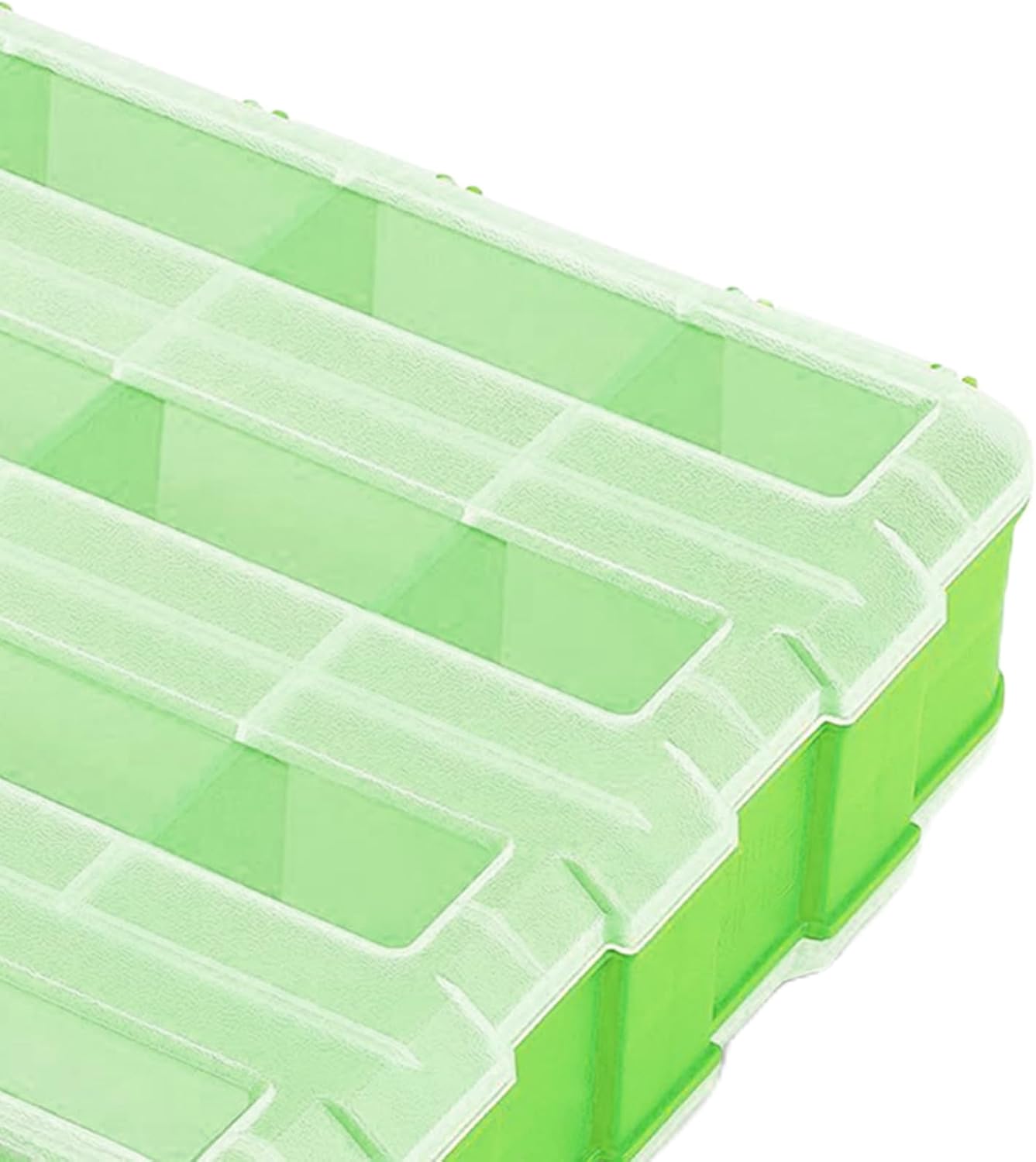 GENERIC Organiseur D'outils – Plateau De Tri Portable Pour Boîte à Outils | Compartiment Empilable Avec Sections Amovibles, Idéal Pour Organiser Les Attaches Et Les Petits Accessoires, 32 X 27 X 8 Cm