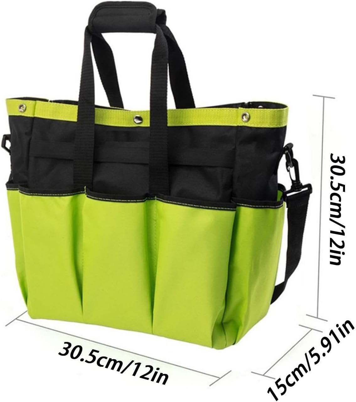  Fourre-tout De Jardin étanche, Porte-sac à Outils Réglable, Robuste Avec Plusieurs Poches, Organisateur Portable Pour Clés à Usage D'électricien, Sac De Jardin Avec Style Robuste, Sacs Utilitaires