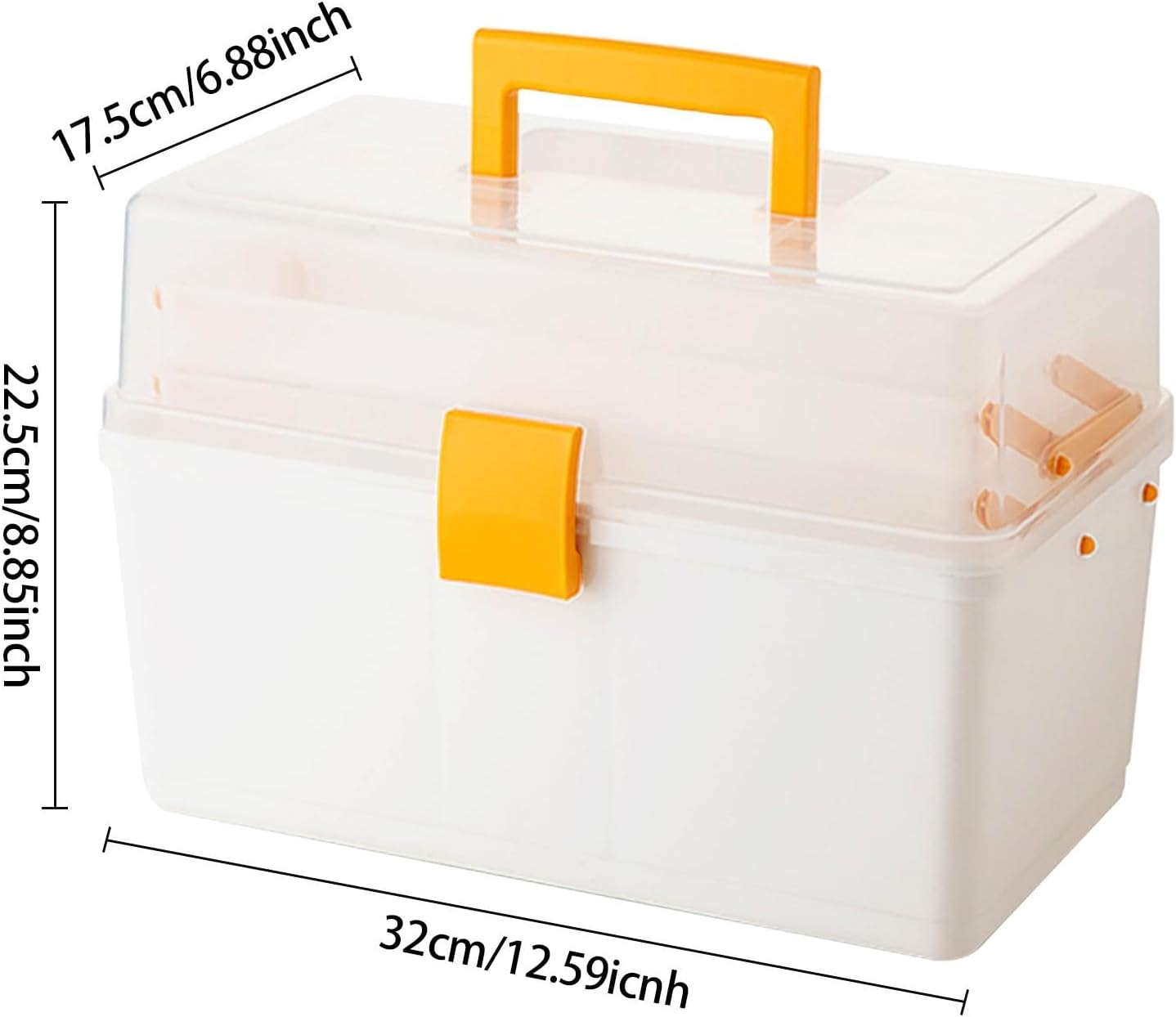  Boîte à Outils, Organisateur De Matériel, Boîte à Outils De Rangement, Boîte à Outils Multi-compartiments, Organisateur De Boîte De Pêche, Boîte De Rangement Multifonction