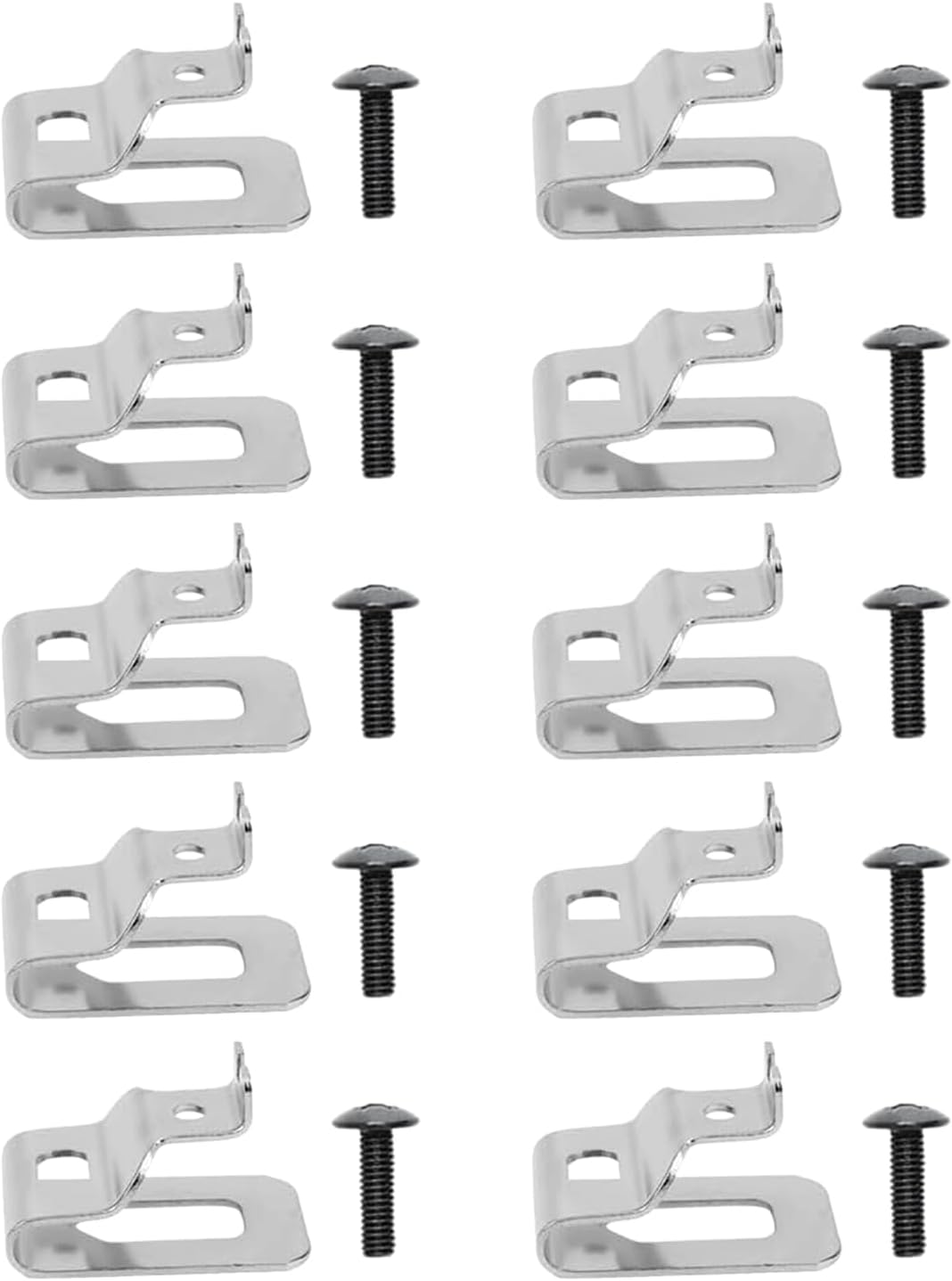  Lot De 10 Pinces à Outils En Acier Inoxydable Pour Perceuse électrique 20 V