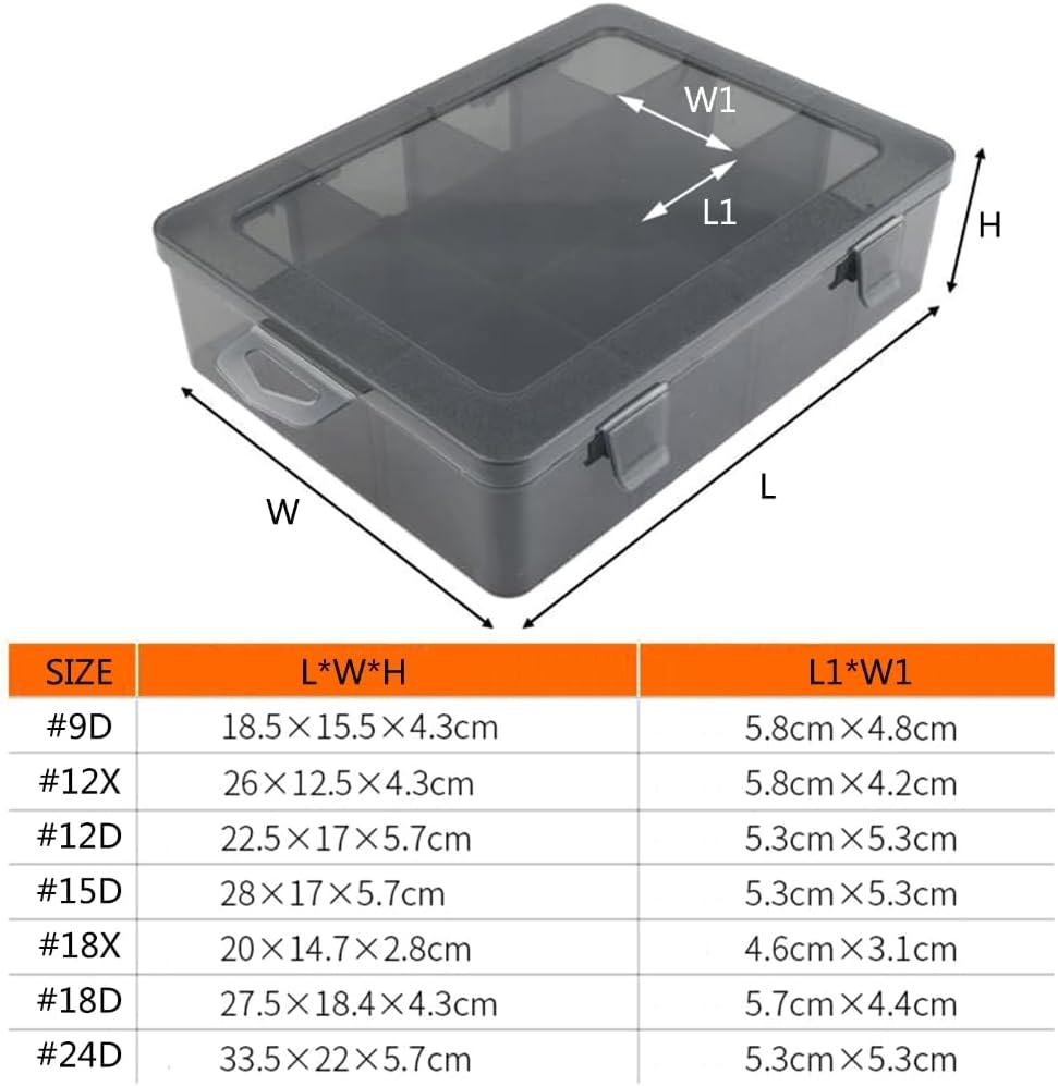  Boîte De Rangement En Plastique Pour Outils De Maquillage Et Articles De Pêche
