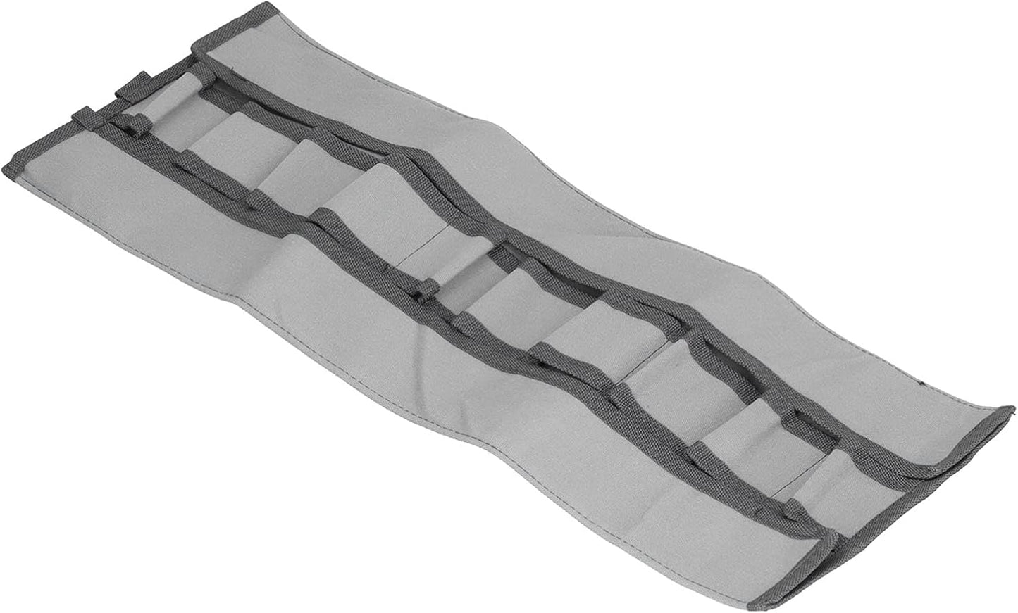  Cocoarm Sac à Outils En Toile Sac De Rangement Pour Outils 10 Emplacements Organisateur D'Outils De Jardin 53 X 32 Cm Pochette Enroulable Portable Avec Ceinture Fixe Pour Bonsaï Jardinage Atelier à