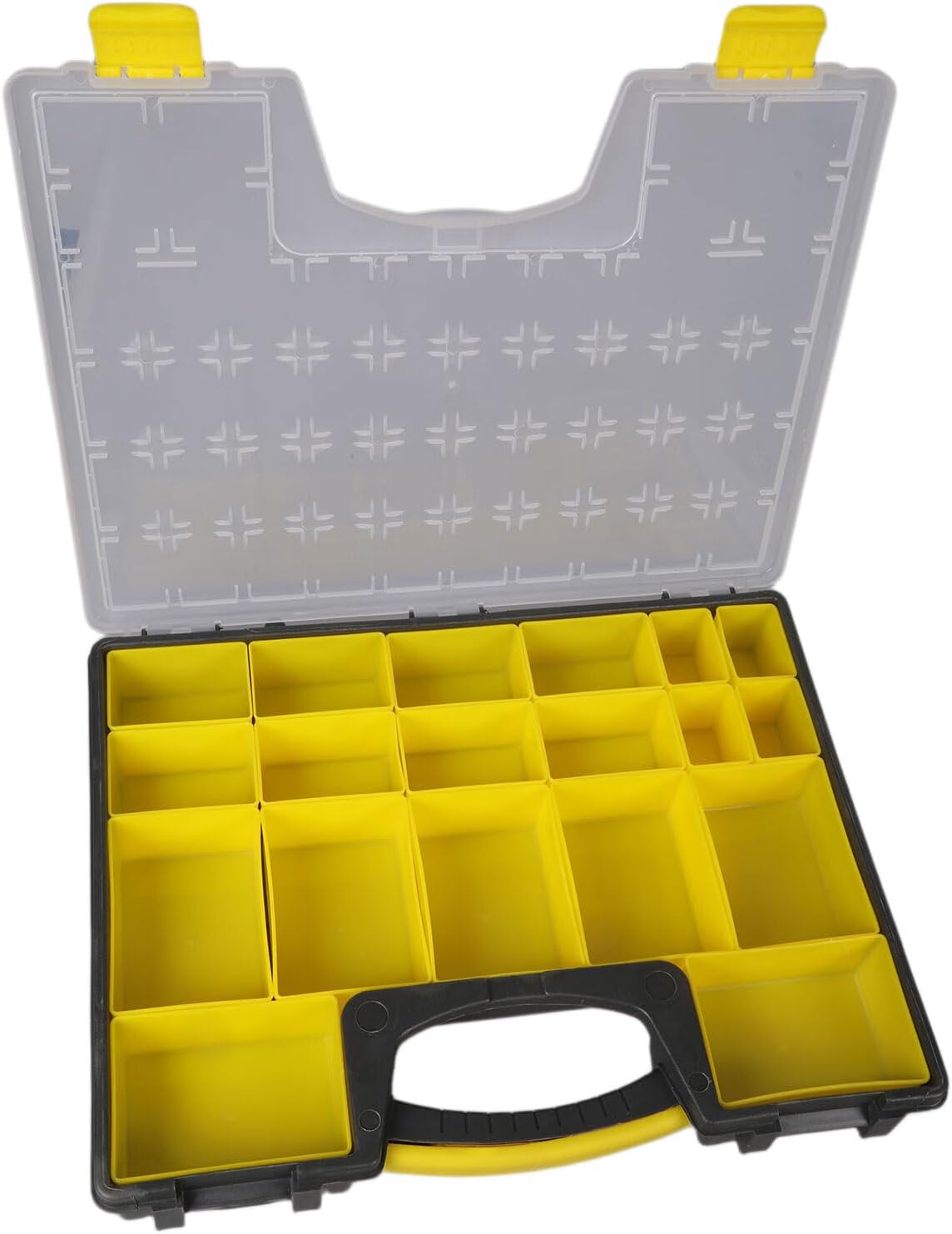  Boîte à Outils Robuste Avec Poignée Coulissante Et Poches Spacieuses, Parfaite Pour Les Mécaniciens Et Les Accessoires D'artisanat