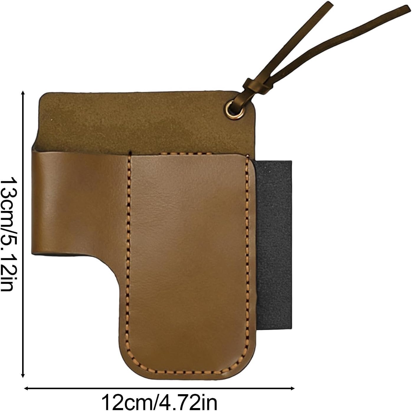  Sac à Outils En Cuir | Porte-outils Rétro En Cuir | Sac à Outils Pour Homme - Pour Cutter, Stylo D'écriture, Lampe De Poche, Bricolage, Construction, Plombier, Travail Du Bois, Travail Et Récolte