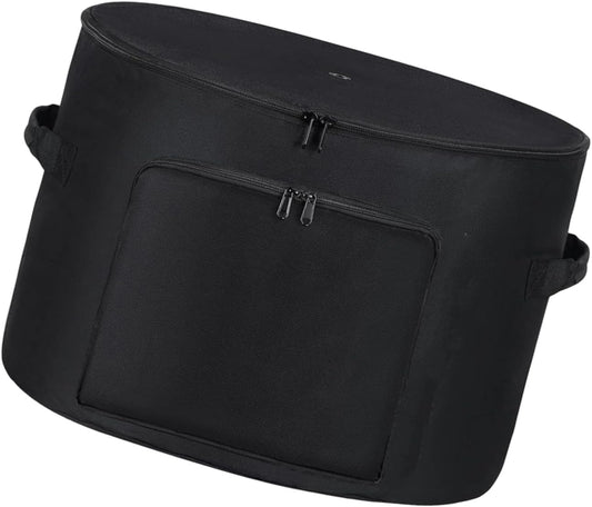  Organiseur De Tuyau D'arrosage Portable à Fermeture éclair - Sac De Rangement Robuste En Tissu Imperméable Pour Outils D'extérieur - Sac De Rangement Robuste à Fermeture éclair - Grande Capacité Pour