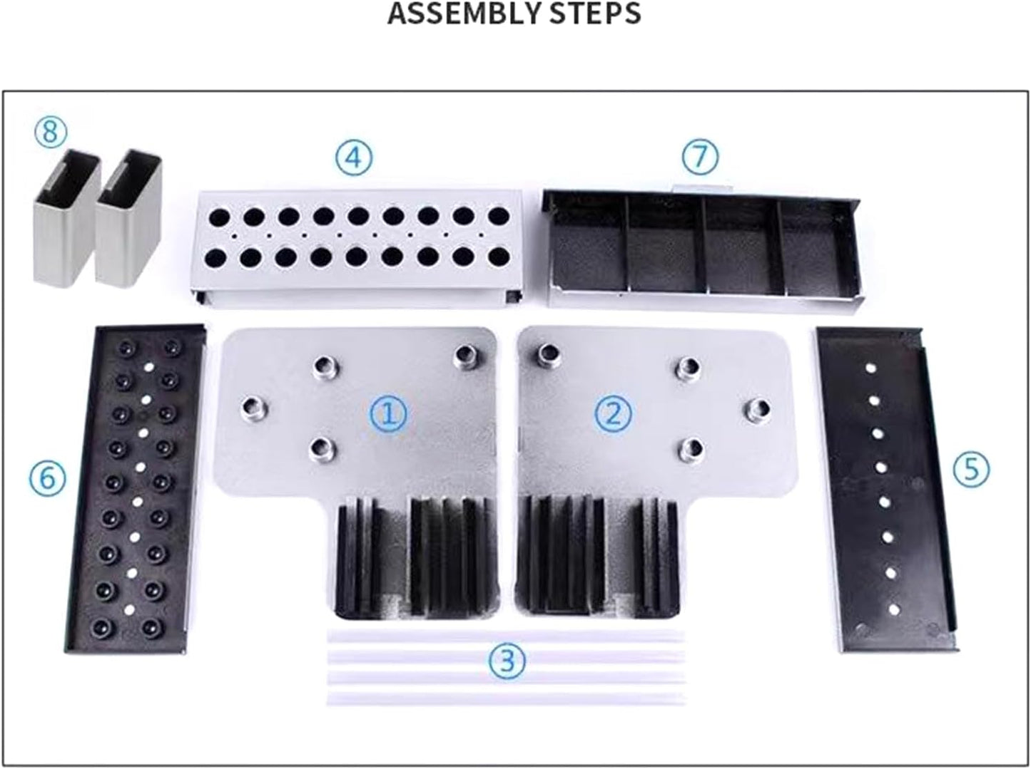  Organiseur Portable Pour Outils Et Trieur De Composants Avec Plusieurs Compartiments, Solution Pour Les Amateurs Et Les Professionnels