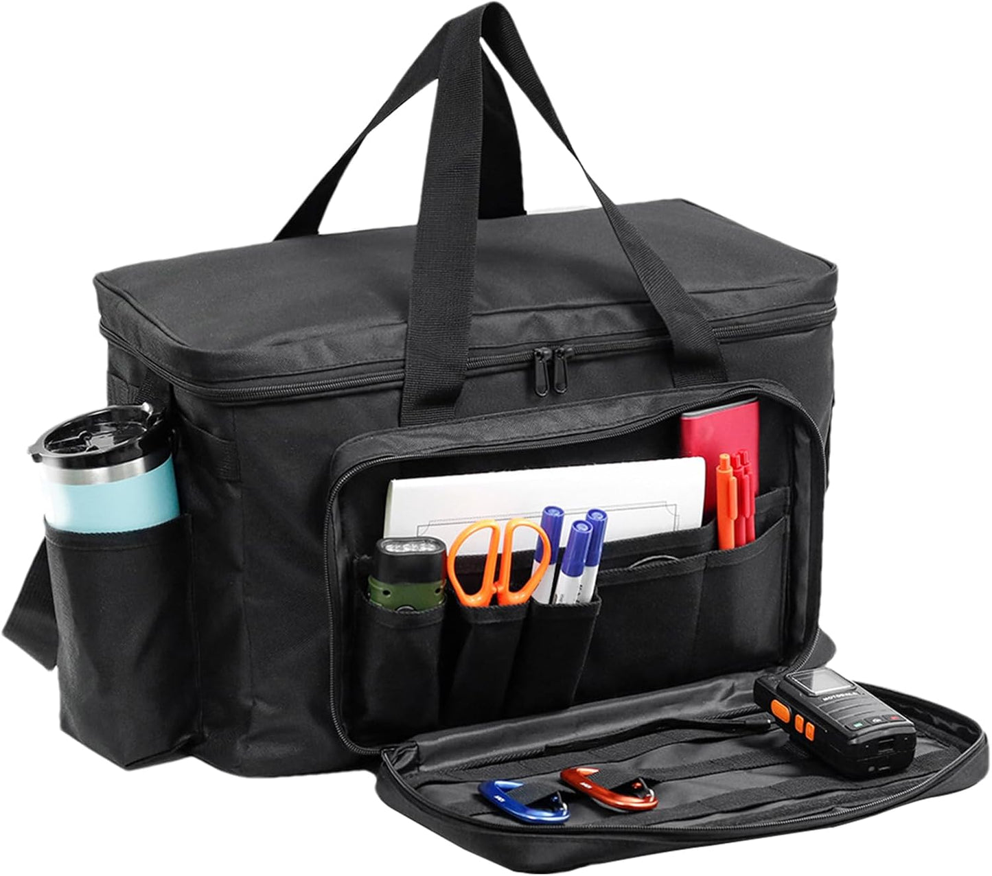 GENERIC Sac De Patrouille | Sac à Dos Pliable Et étanche Pour Siège De Voiture, Pour Réparateurs, Jardiniers, Officiers, Tournevis, Clés, Pinces, Camion, Camping, Véhicule, Vérificateur