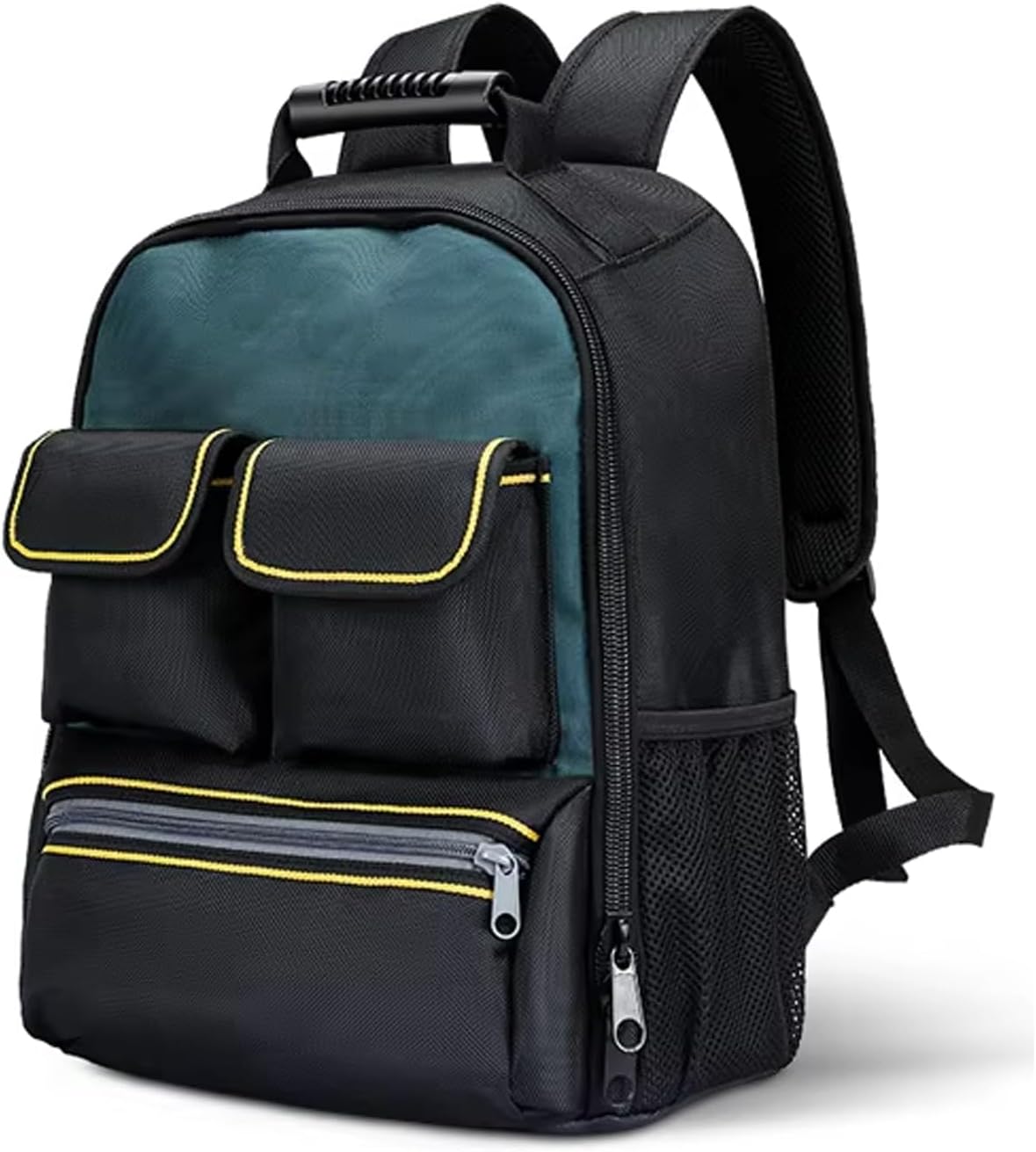  Sac à Dos à Outils Multi-poches Pour électriciens, Techniciens Et Techniciens En Tissu Oxford Résistant à L'usure Sac à Bandoulière Organisateurs Transporteurs
