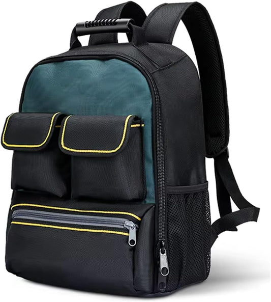  Sac à Dos à Outils Multi-poches Pour électriciens, Techniciens Et Techniciens En Tissu Oxford Résistant à L'usure Sac à Bandoulière Organisateurs Transporteurs