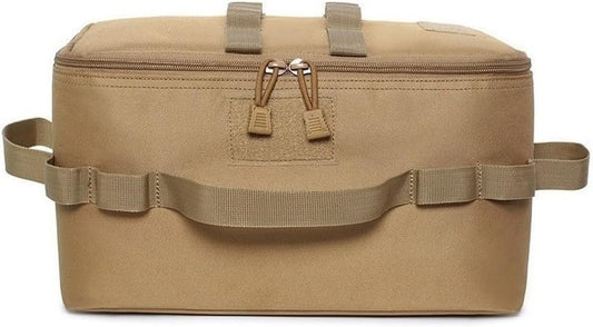  Sac De Rangement, Sac à Dos De Camping Et Organiseur D'équipements De Plein Air, Design Pliable Et Léger Avec Grande Capacité, Tissu Oxford 600D Résistant Aux Rayures, Pour Randonnée Et Voyage (marron