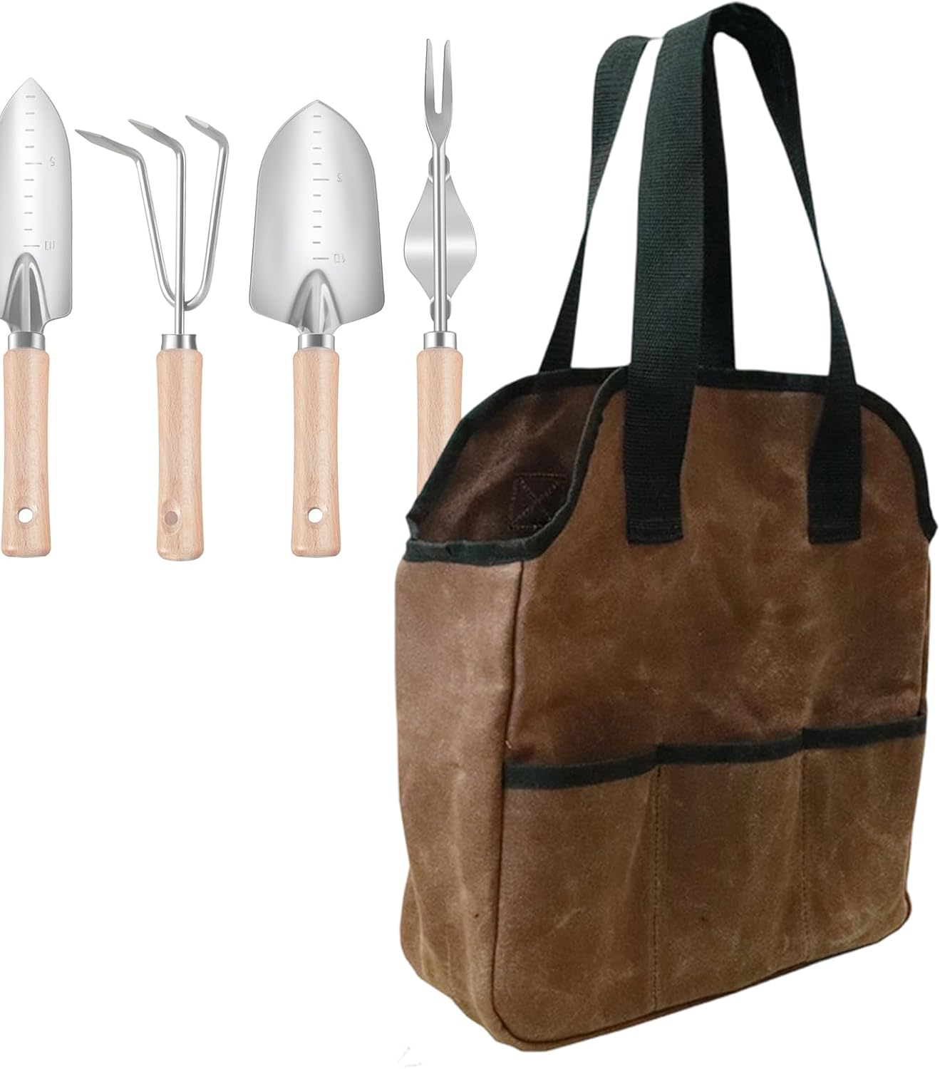  Sac à Outils Portable - Organiseur Robuste - 30,5 X 12,7 X 35,6 Cm - Avec Fermeture éclair - Support De Grande Capacité - Sac D'atelier Avec Accès Facile