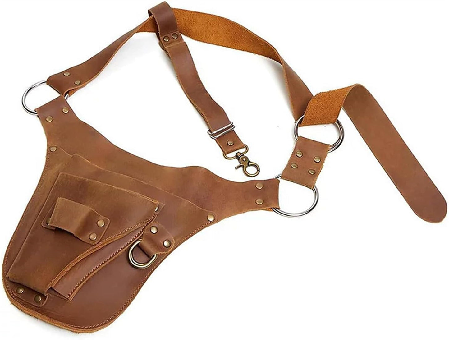  Pochette De Ceinture à Outils Multipoches Sur Un Seul Côté Pour Charpentiers Et Constructeurs, Sac De Ceinture D'électricien Renforcé Pour Homme Et Femme