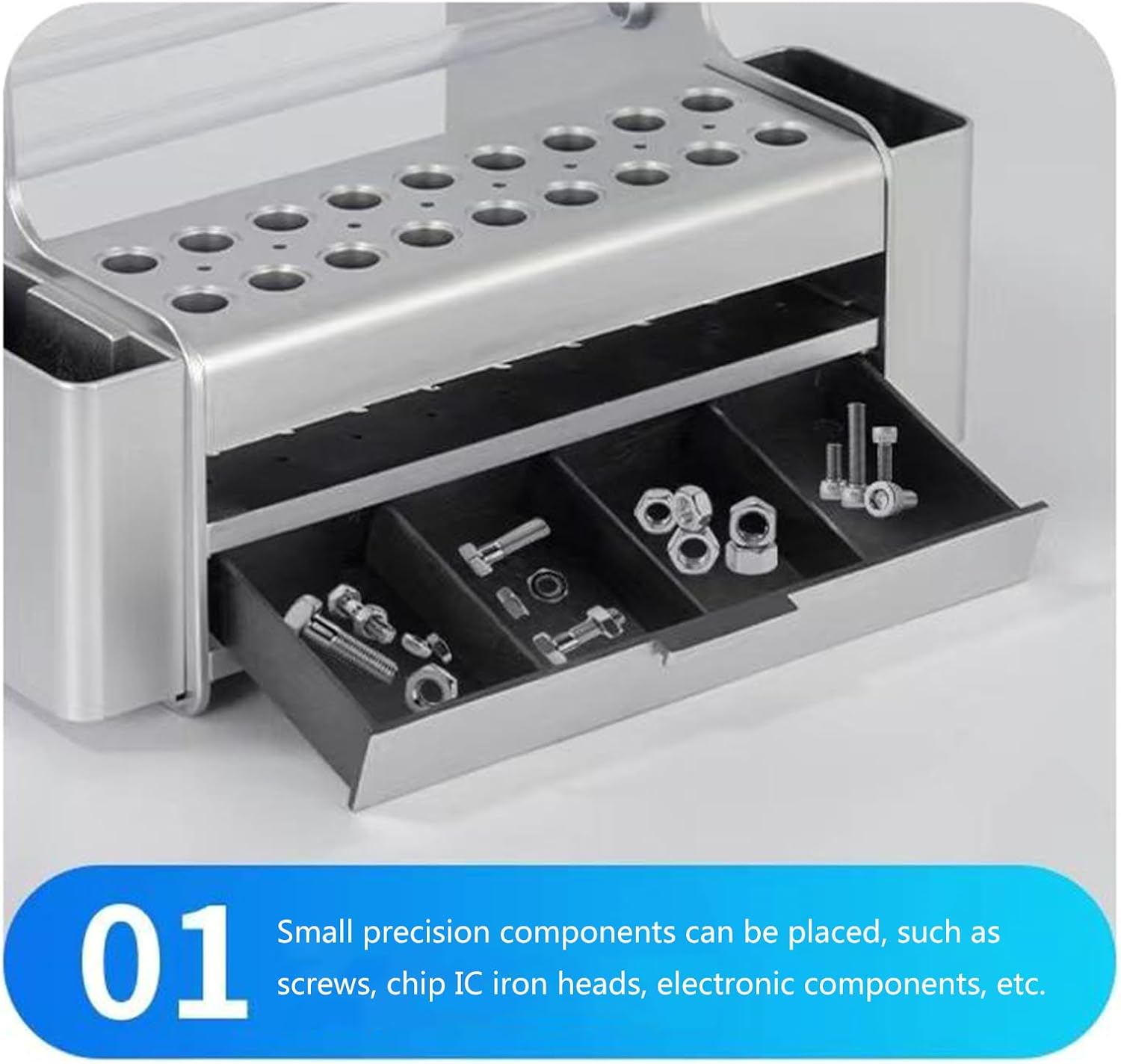  Organiseur Portable Pour Outils Et Trieur De Composants Avec Plusieurs Compartiments, Solution Pour Les Amateurs Et Les Professionnels