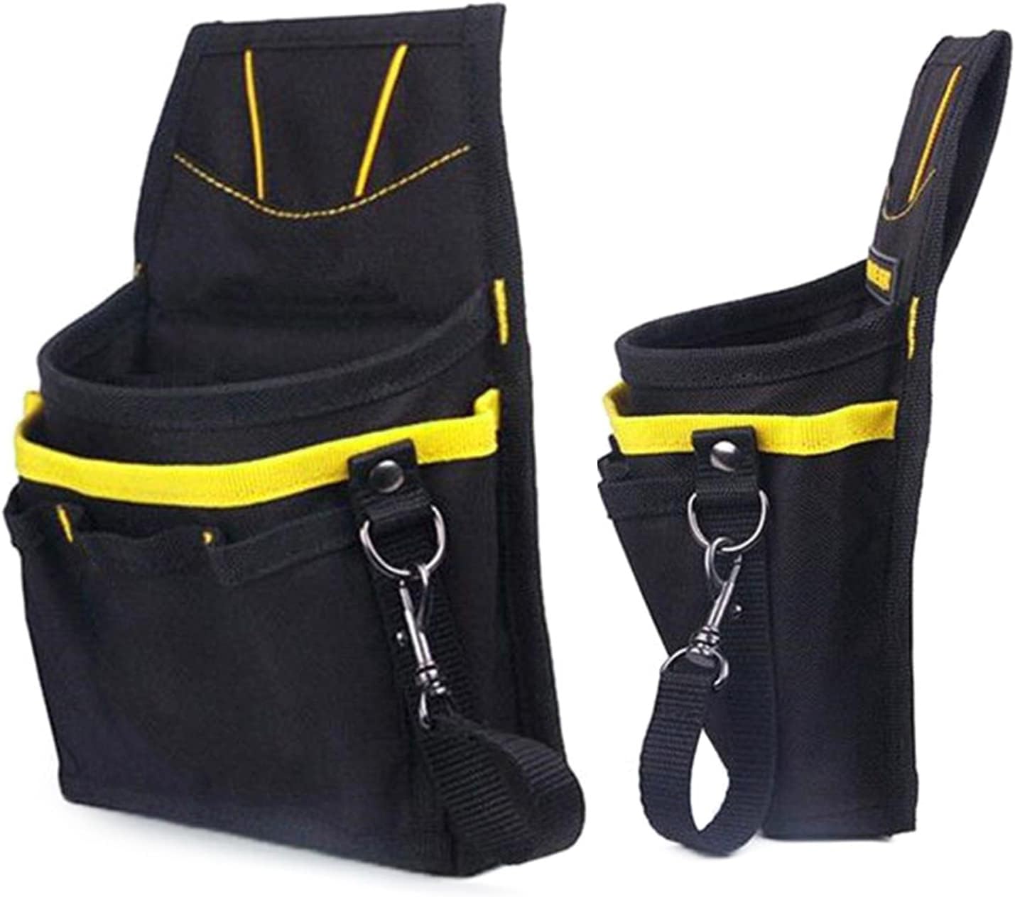  Oxford Poche à Outils Ceinture Petit Sac à Outils Sac à Outils Taille Professionnelle Sac De Travail Pour électriciens Techniciens Ceinture De Rangement Portable Fenêtres Sac Pour Sonorisation