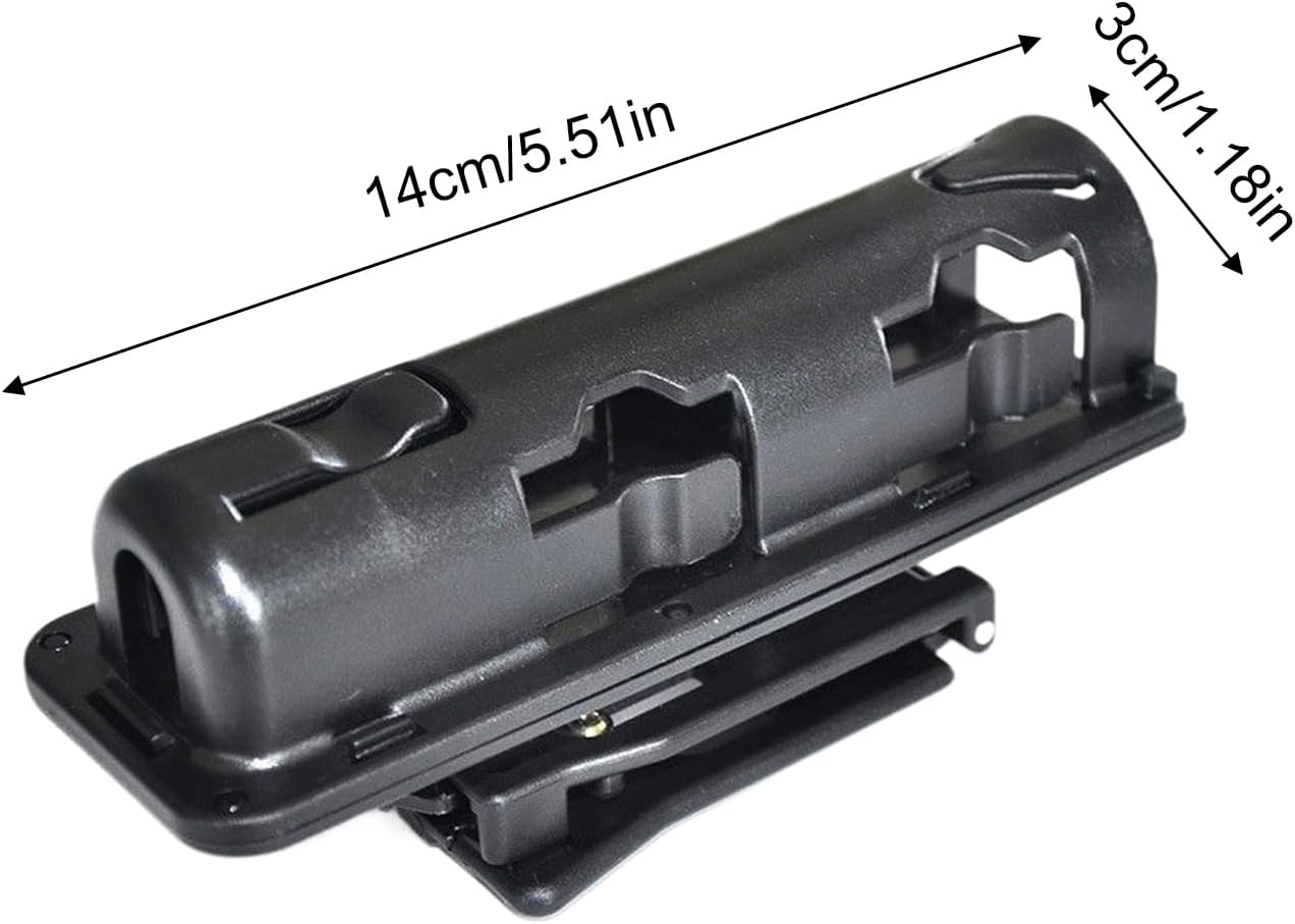  Attache Ceinture Métal,Pince à Ressort Métallique Clip Ceinture Porte-Outils - Sac Organisateur Porte-Outils Ajustable Compact Portable Économe En Espace Pour Randonnée Et Travail En