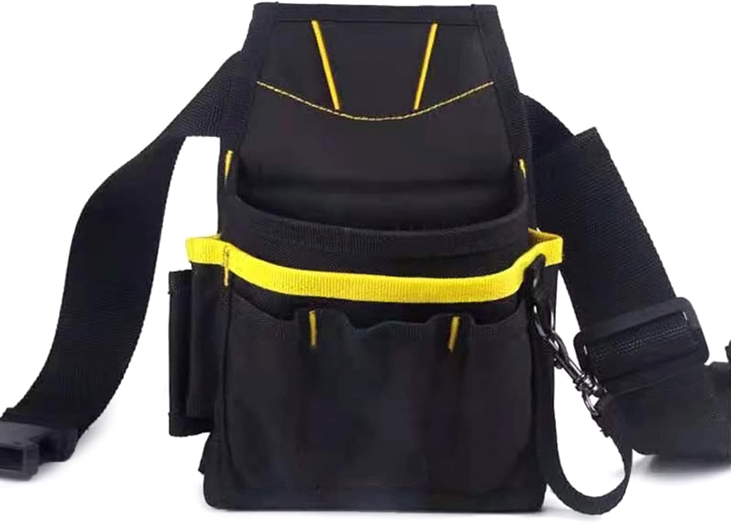  Oxford Poche à Outils Ceinture Petit Sac à Outils Sac à Outils Taille Professionnelle Sac De Travail Pour électriciens Techniciens Ceinture De Rangement Portable Fenêtres Sac Pour Sonorisation