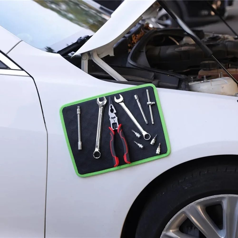  Support à Outils Magnétique Flexible, Plateau De Rangement Portable Pour Vis, Clés, Aimants