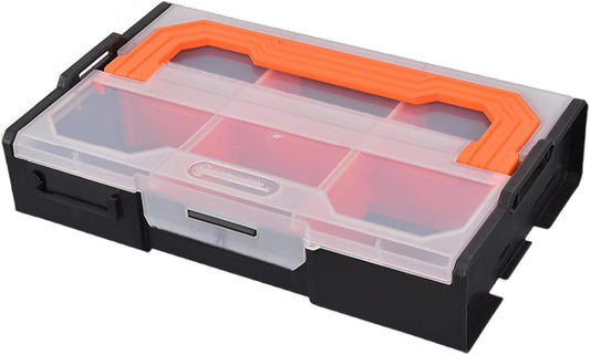  Boîte De Rangement Portable Multi-grilles Pour Outils Fabriquée à Partir De Polypropylène Renforcé Et Fond Antidérapant En Polypropylène