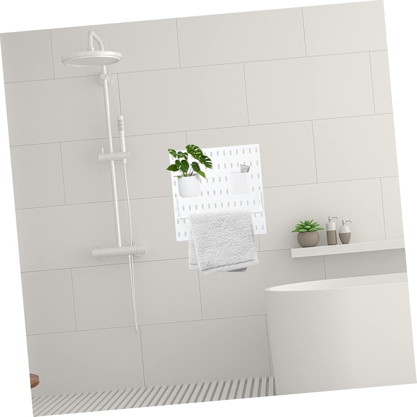  Ciieeo 2 Pièces Organisateur De Pegboard De Rangement Multi Pour Accessoires De Pegboard Pratique Pour Outils Petits Matériels