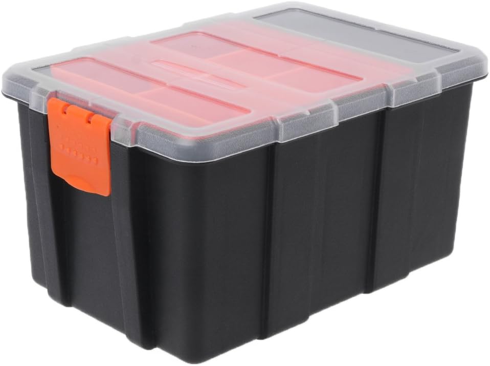  Boîte De Rangement Transparente Multifonctionnelle Pour Outils De Rangement