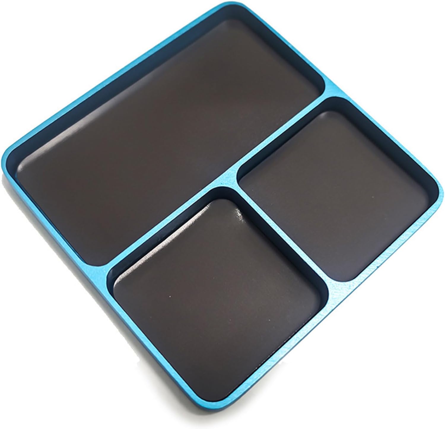  Plateau D'atelier Multifonction En Aluminium - Rangement Sécurisé Pour Pièces De Voiture Miniatures Et Petits Outils - Design Ergonomique Et Portable - Boîte à Outils En Alliage D'aluminium