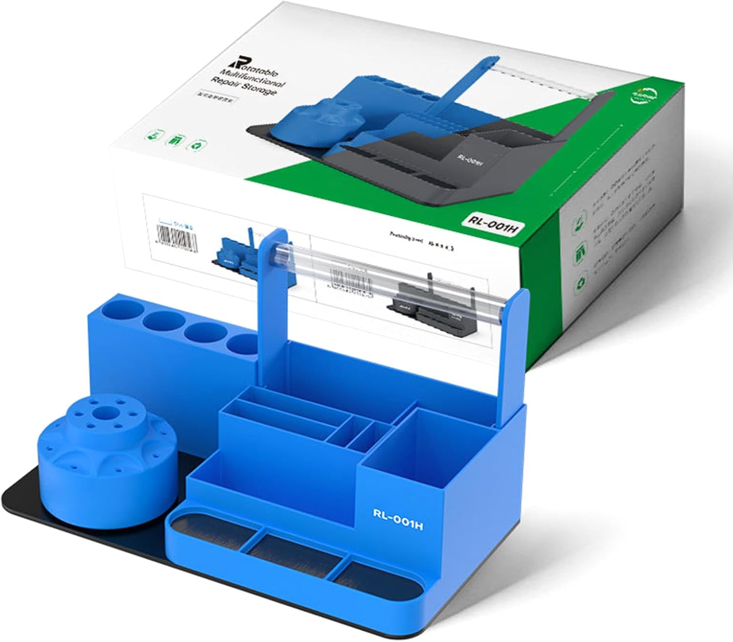  Boîte De Rangement Rotative à 360° Pour Tournevis, Pinces à épiler Et Autres Organiseurs De Tournevis Pour Tiroir à Outils