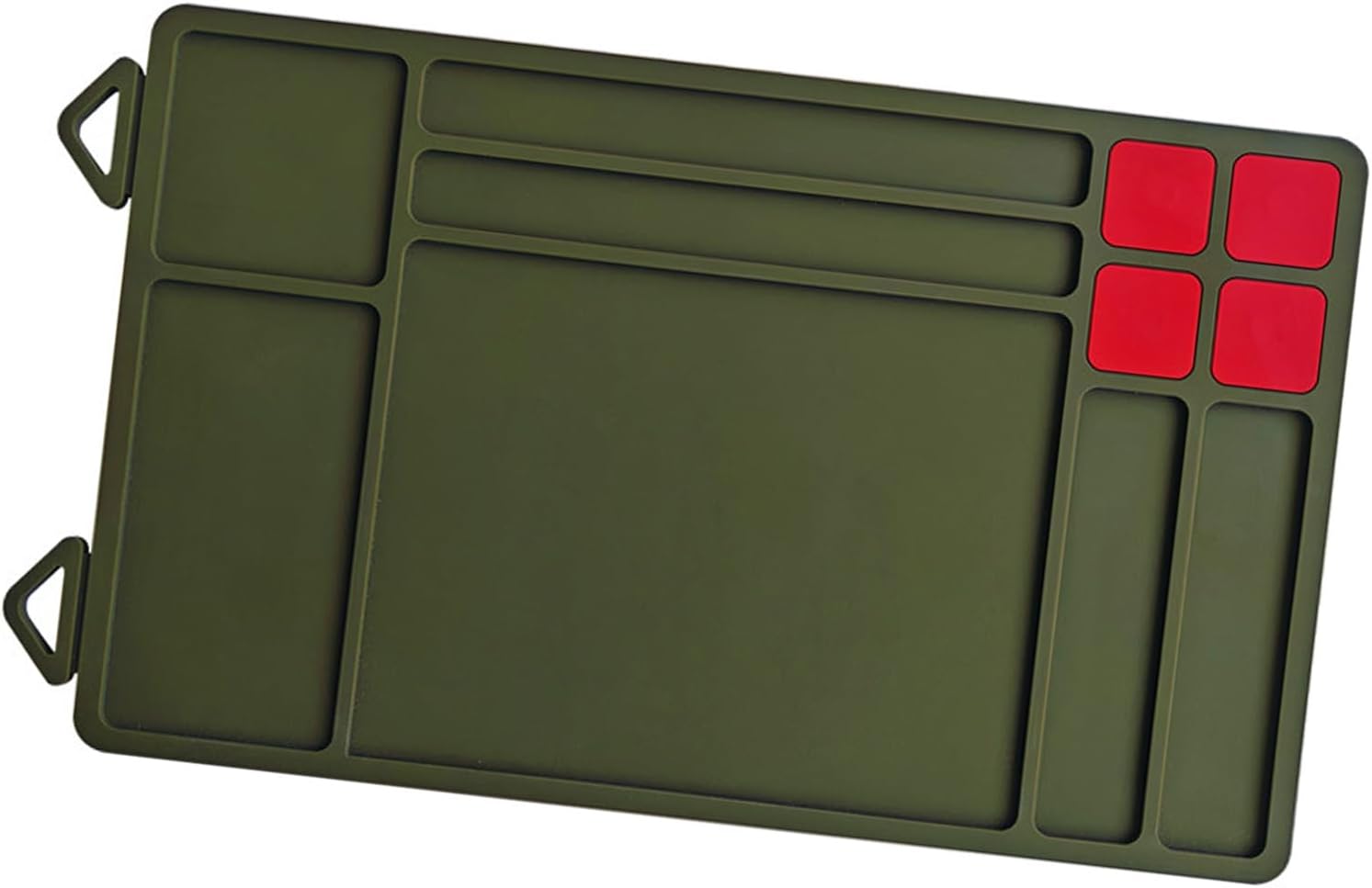  Tapis D'entretien Résistant à L'huile Avec Bords Et Compartiment De Rangement Pour Pièces D'entretien