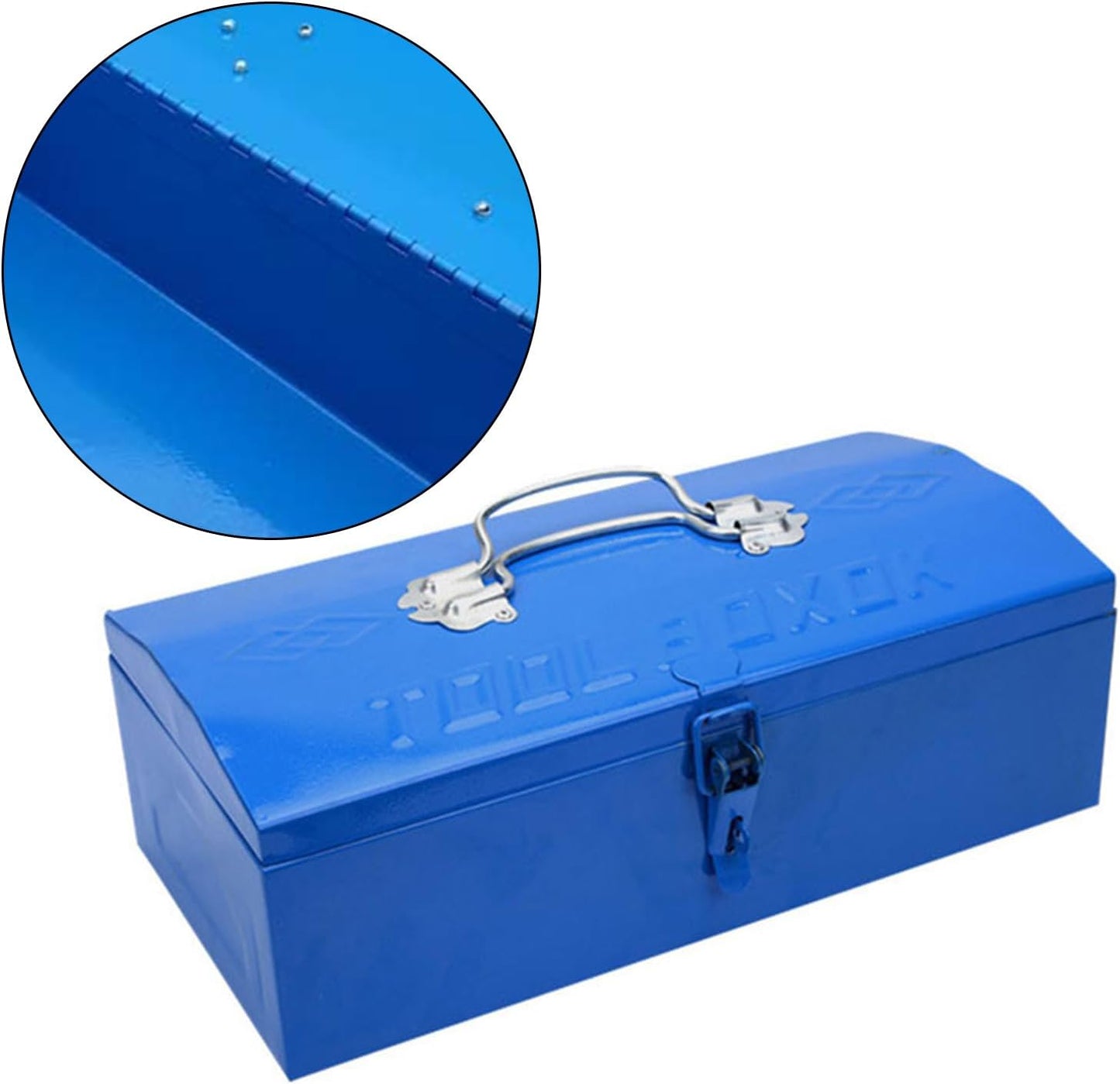  Housse De Rangement En Métal, En Tôle De Fer, Boîte à Outils, Pour Une Organisation Efficace Et Un Transport Facile, Différents éléments, Boîte De Rangement En Métal