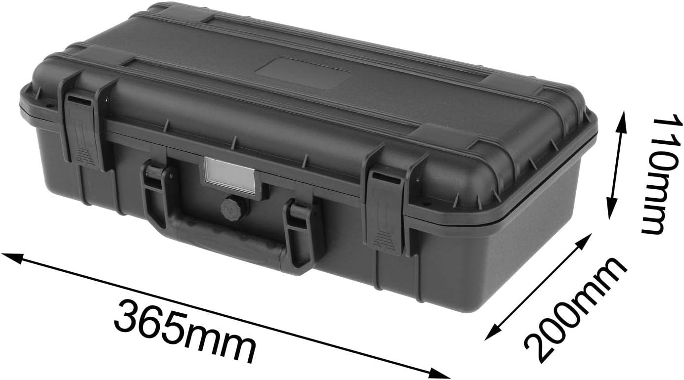  Étui De Rangement, étui Pour Instruments Avec Insert En Mousse Pour Outils à Main, étui De Transport, Imperméable, Antichoc, Anti-poussière Pour, 36.5cmx20cmx11cm