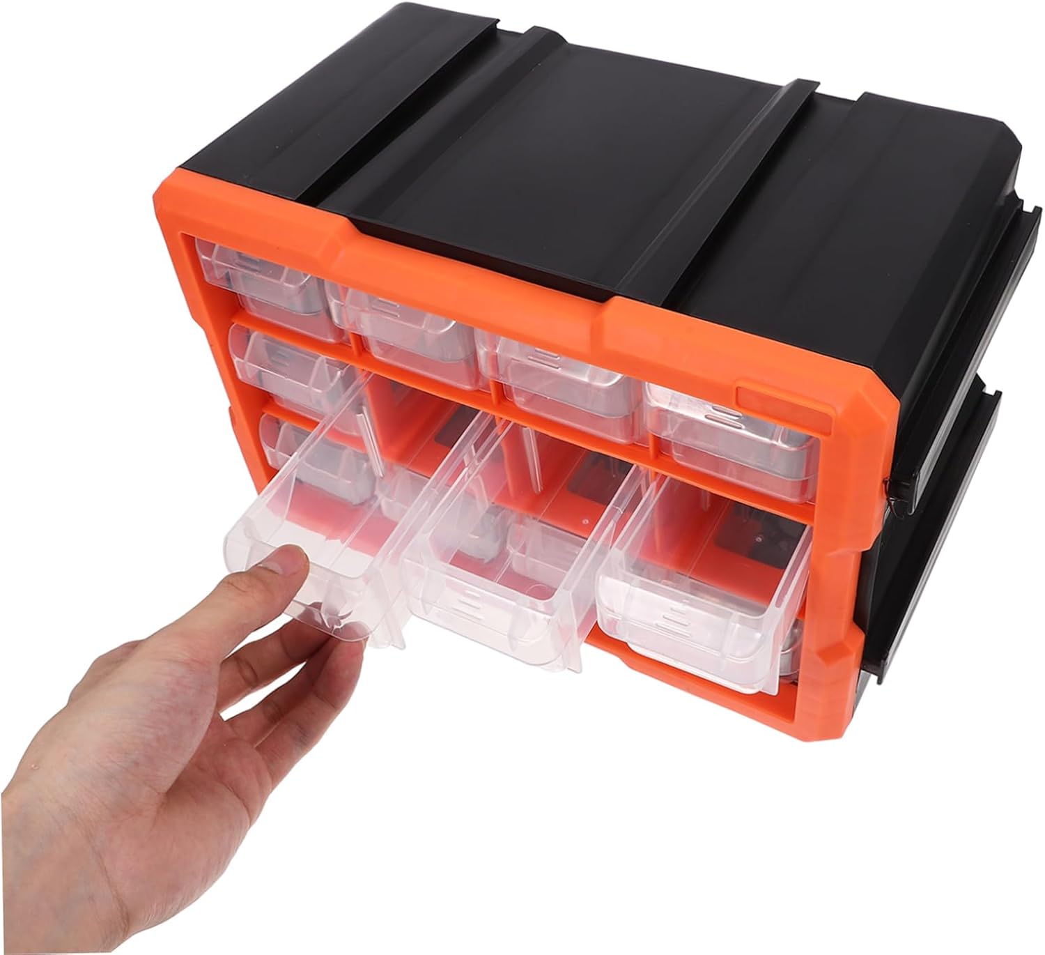  Housoutil Organisateur Armoire à Outils Plastique Avec Plusieurs Compartiments Boîte à Outils Pour Petites Vis Et Boulons Pour Rangement De Composants Électroniques Quincaillerie
