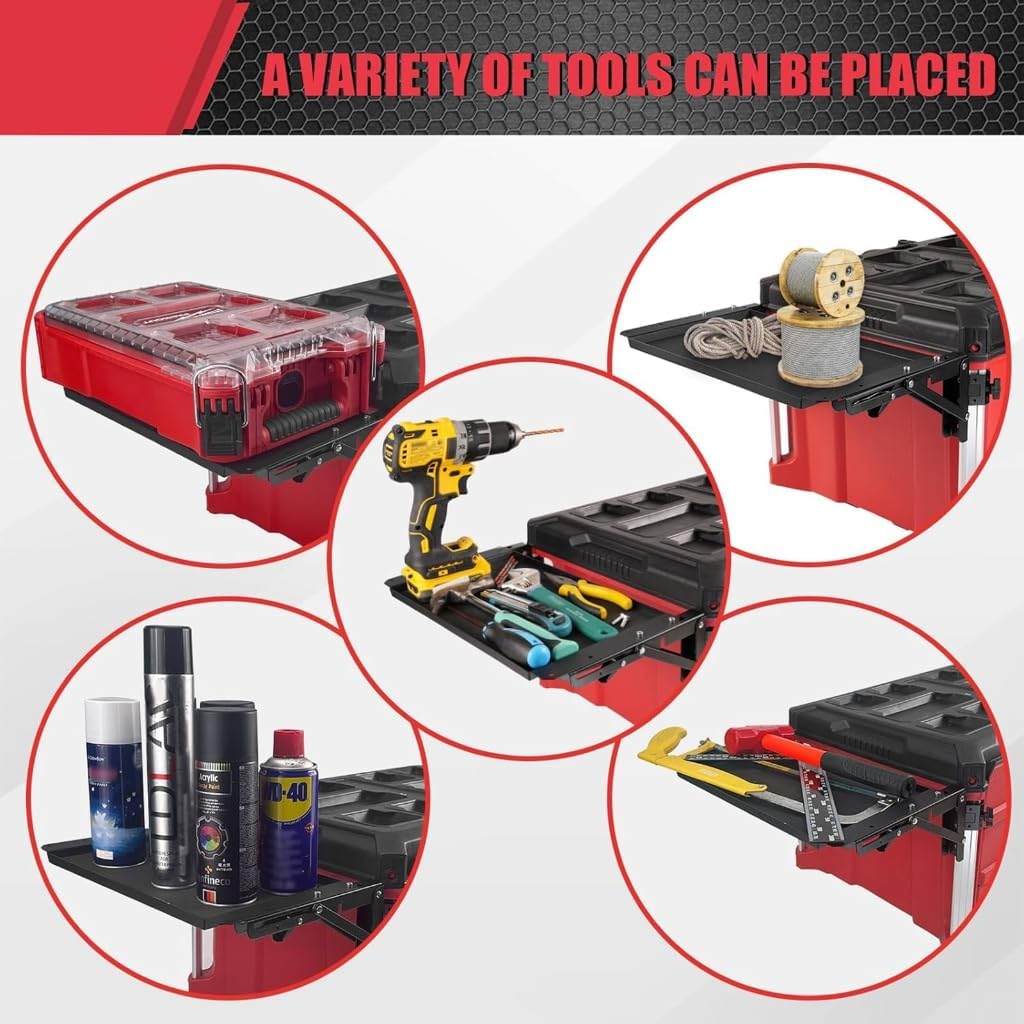  Plateau D'établi Magnétique Pliable Pour Outils Et Espaces De Travail Extensibles