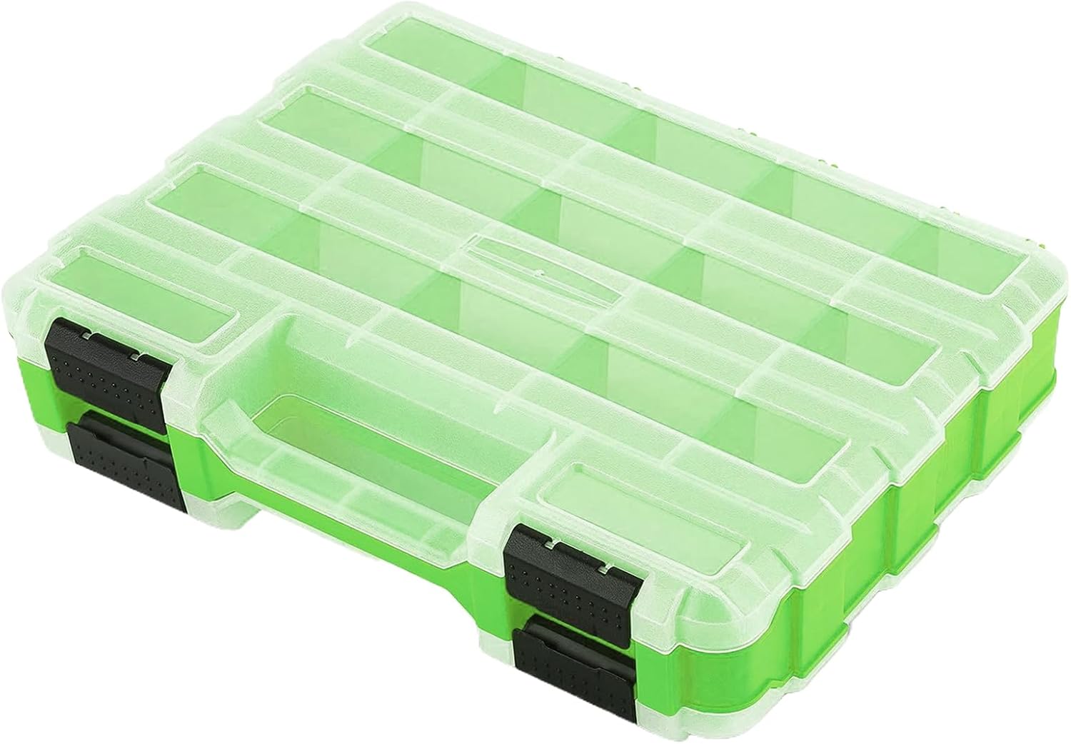 GENERIC Organiseur D'outils – Plateau De Tri Portable Pour Boîte à Outils | Compartiment Empilable Avec Sections Amovibles, Idéal Pour Organiser Les Attaches Et Les Petits Accessoires, 32 X 27 X 8 Cm