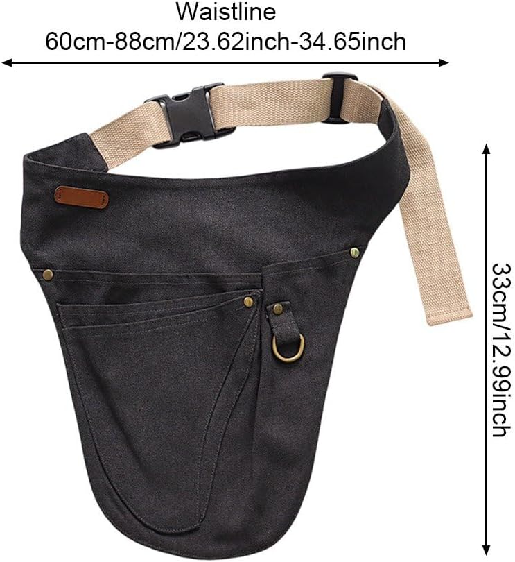  Tablier De Travail Multifonctionnel Ajustable Avec Ceinture Porte-Outils Pochette De Ceinture, Organisateur D'outils Avec Boucle Pour Bricoleur, Menuisier À Tout Faire