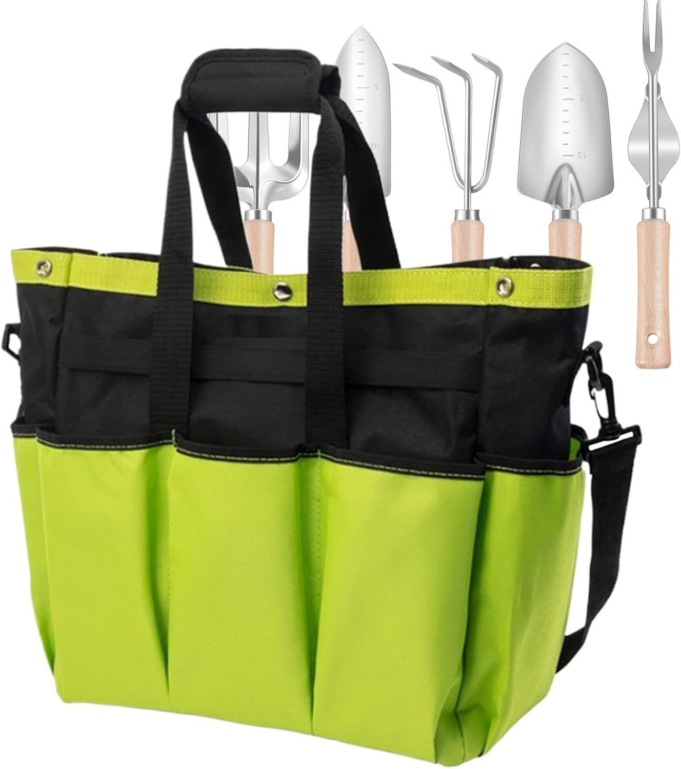 Fourre-tout De Jardin étanche, Porte-sac à Outils Réglable, Robuste Avec Plusieurs Poches, Organisateur Portable Pour Clés à Usage D'électricien, Sac De Jardin Avec Style Robuste, Sacs Utilitaires