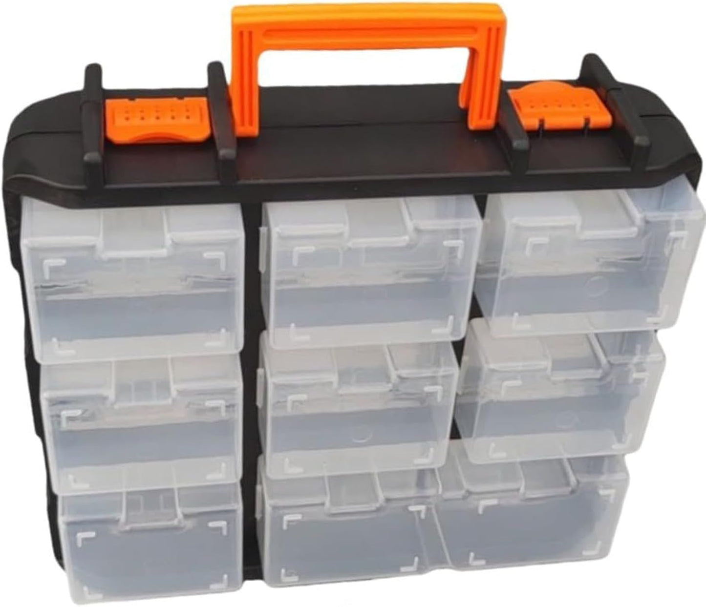  Organiseur De Petites Pièces Détachables Avec Poignée, Boîte à Outils Pour Vis, écrous, Boulons, Bijoux, Bureau, Atelier, Salle D'artisanat, Portable Et Multifonction Pour Solution De Rangement De