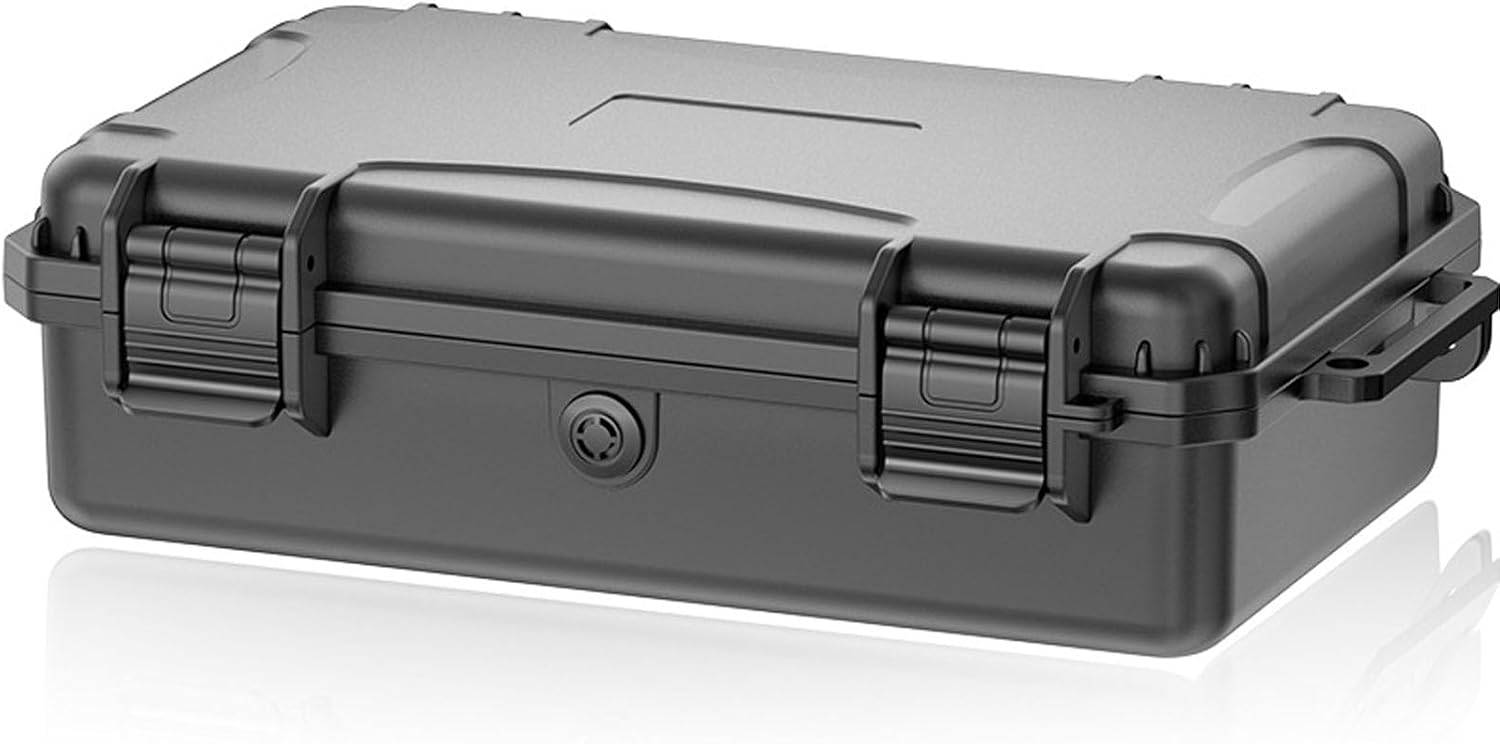  Mallette De Rangement En ABS Résistant Aux Chocs Avec Poignée Ergonomique, Boîte De Pièces De Valise Portable Pour L'organisation Des Outils, Boîte à Outils ABS