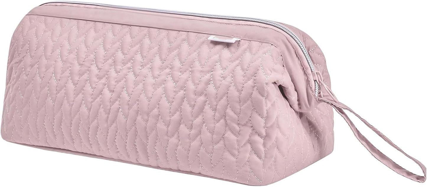  Sac De Rangement Portable De Voyage Pour Outils à Cheveux, étanche, Anti-poussière, Avec Double Poches Et Poignée De Transport, Grande Capacité Pour équipement Capillaire