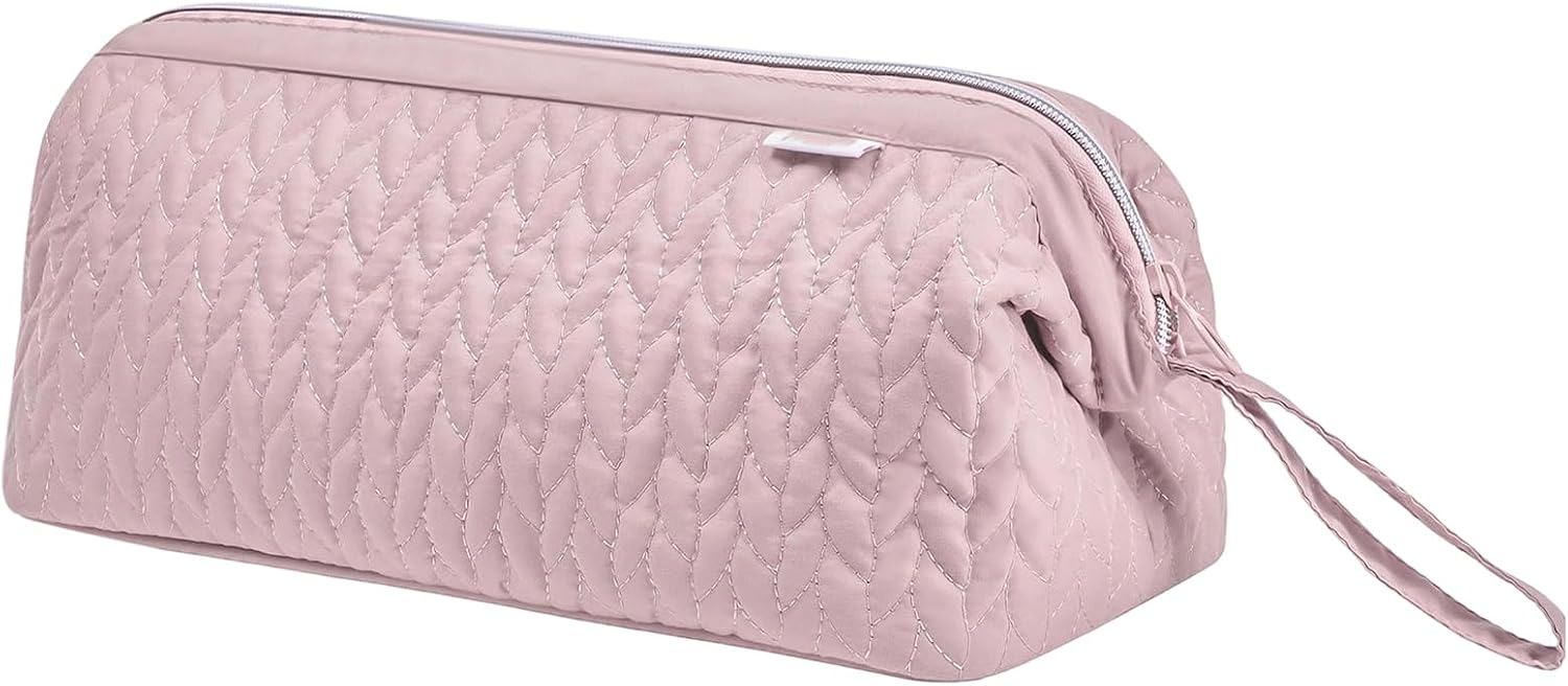  Sac De Rangement Portable De Voyage Pour Outils à Cheveux, étanche, Anti-poussière, Avec Double Poches Et Poignée De Transport, Grande Capacité Pour équipement Capillaire