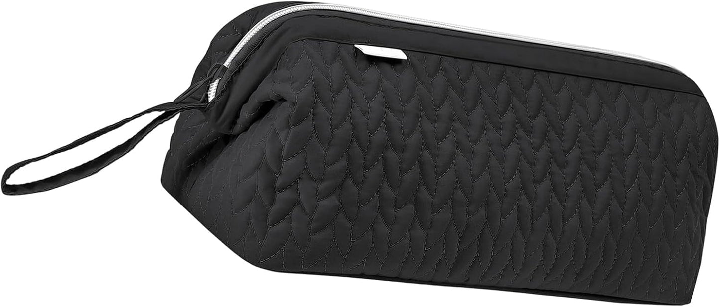  Sac De Rangement Portable De Voyage Pour Outils à Cheveux, étanche, Anti-poussière, Avec Double Poches Et Poignée De Transport, Grande Capacité Pour équipement Capillaire