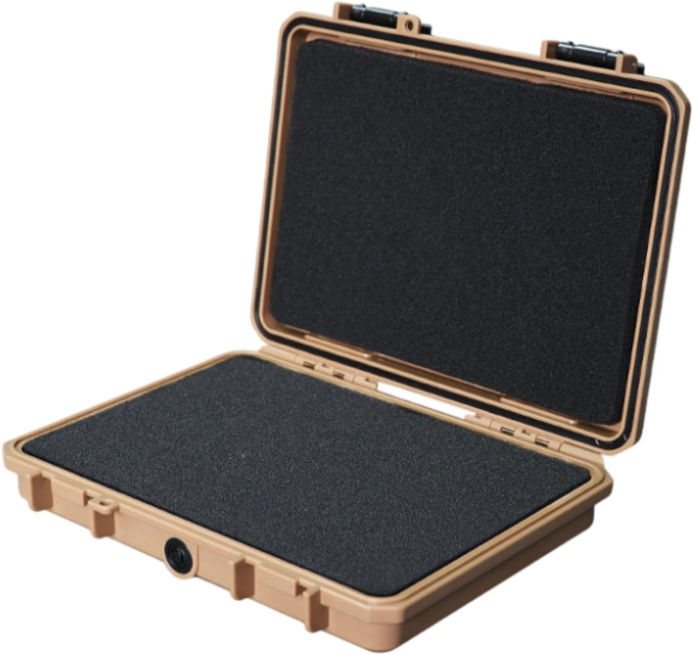  Boîte De Rangement étanche Et Robuste, Organiseur D'équipement, Conteneur De Transport Rigide, Boîte à Outils Multifonctionnelle Avec Insert, Kaki