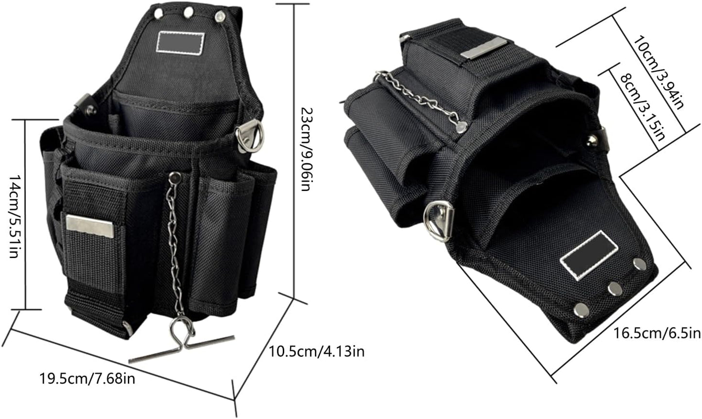  Sac à Outils Confortable En Toile Pour Projet Domestique Fonctionnel électricien Sac à Outils Organisation Efficace