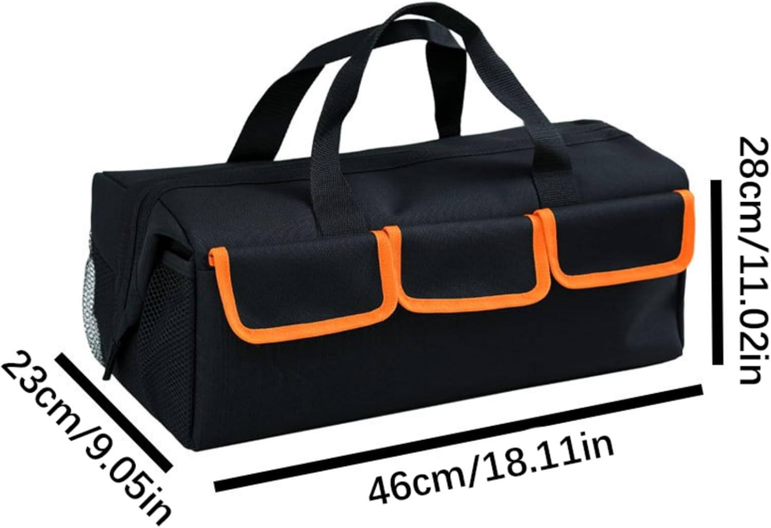  Sac De Rangement à Outils Avec Poignées Renforcées Et Intérieur Spacieux Pour Divers Matériels De Transport - Mallette De Transport Multifonction