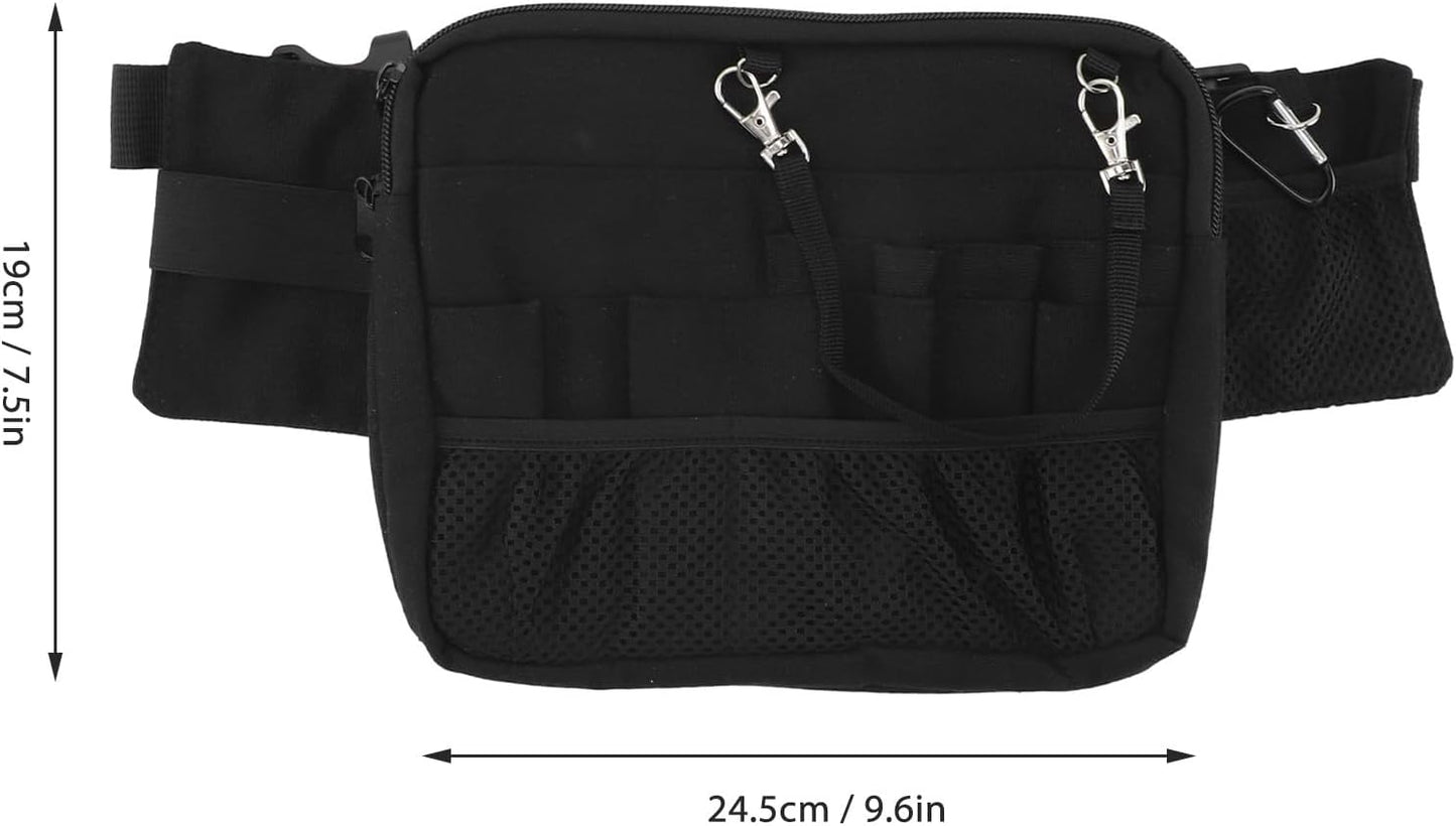  Ejoyous Sac Banane D'infirmière, Sac à Outils Médical En Tissu Oxford Avec Rangement Multi-poches, à Porter De 3 Façons, Organisateur à Accès Rapide Pour Les Infirmières, Les Médecins Et Les Rondes