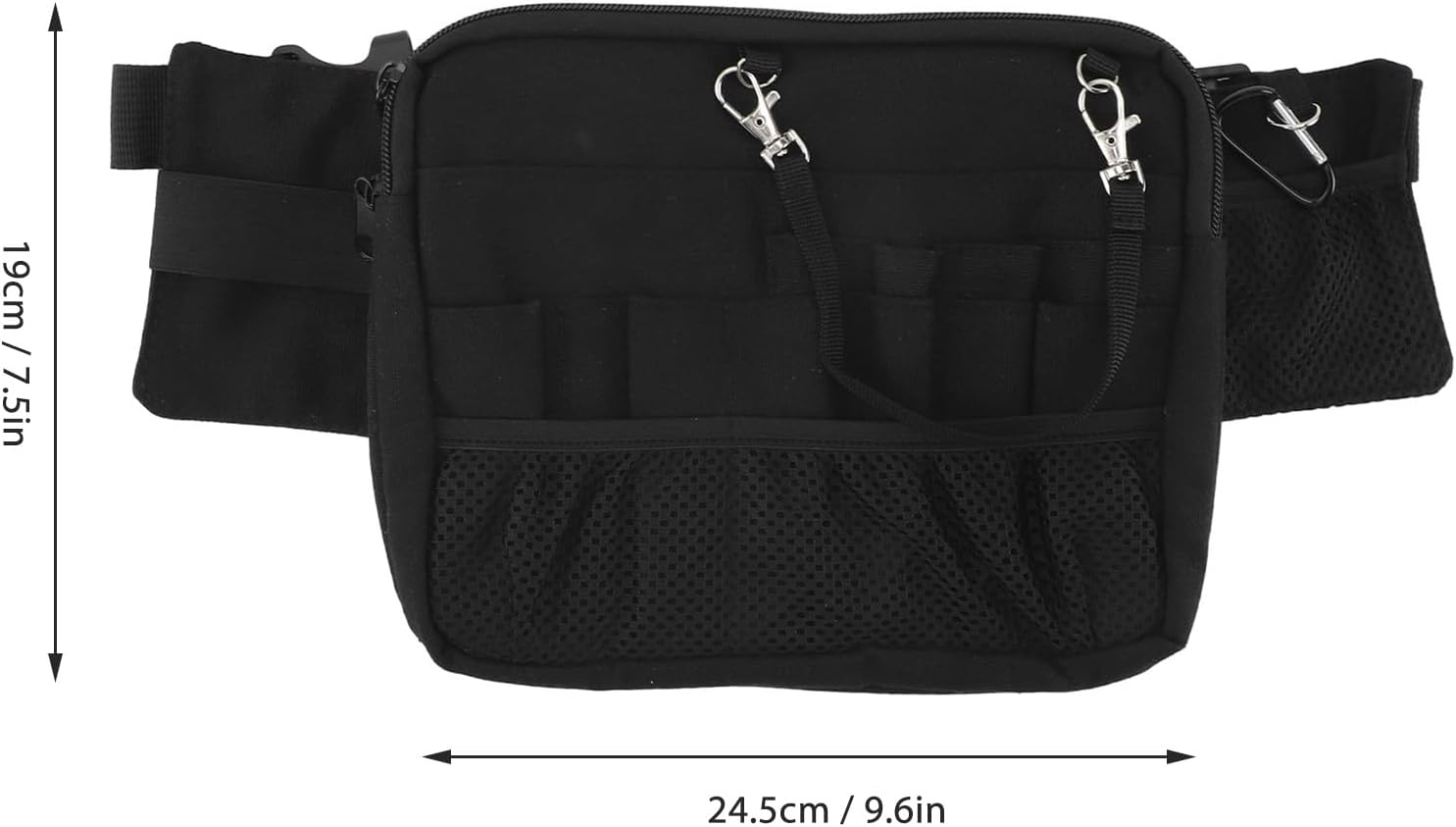  Ejoyous Sac Banane D'infirmière, Sac à Outils Médical En Tissu Oxford Avec Rangement Multi-poches, à Porter De 3 Façons, Organisateur à Accès Rapide Pour Les Infirmières, Les Médecins Et Les Rondes