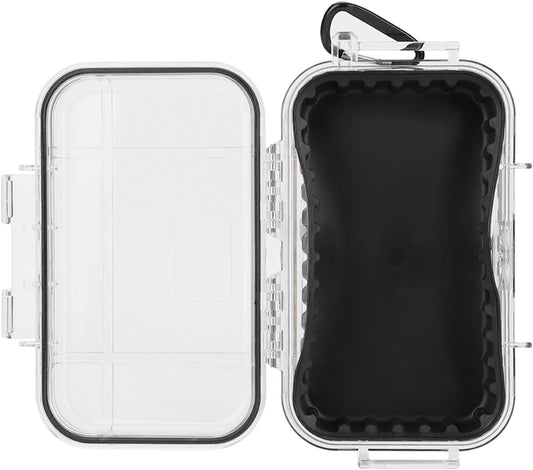  Haofy Organisateur D'outils Mallette De Rangement Hermétique En ABS Raccords En Acier Inoxydable Boîte étanche 7,5 X 4,7 X 2,0 Pouces 9 Oz Pour Les Clés De Téléphone D'équipement Extérieur